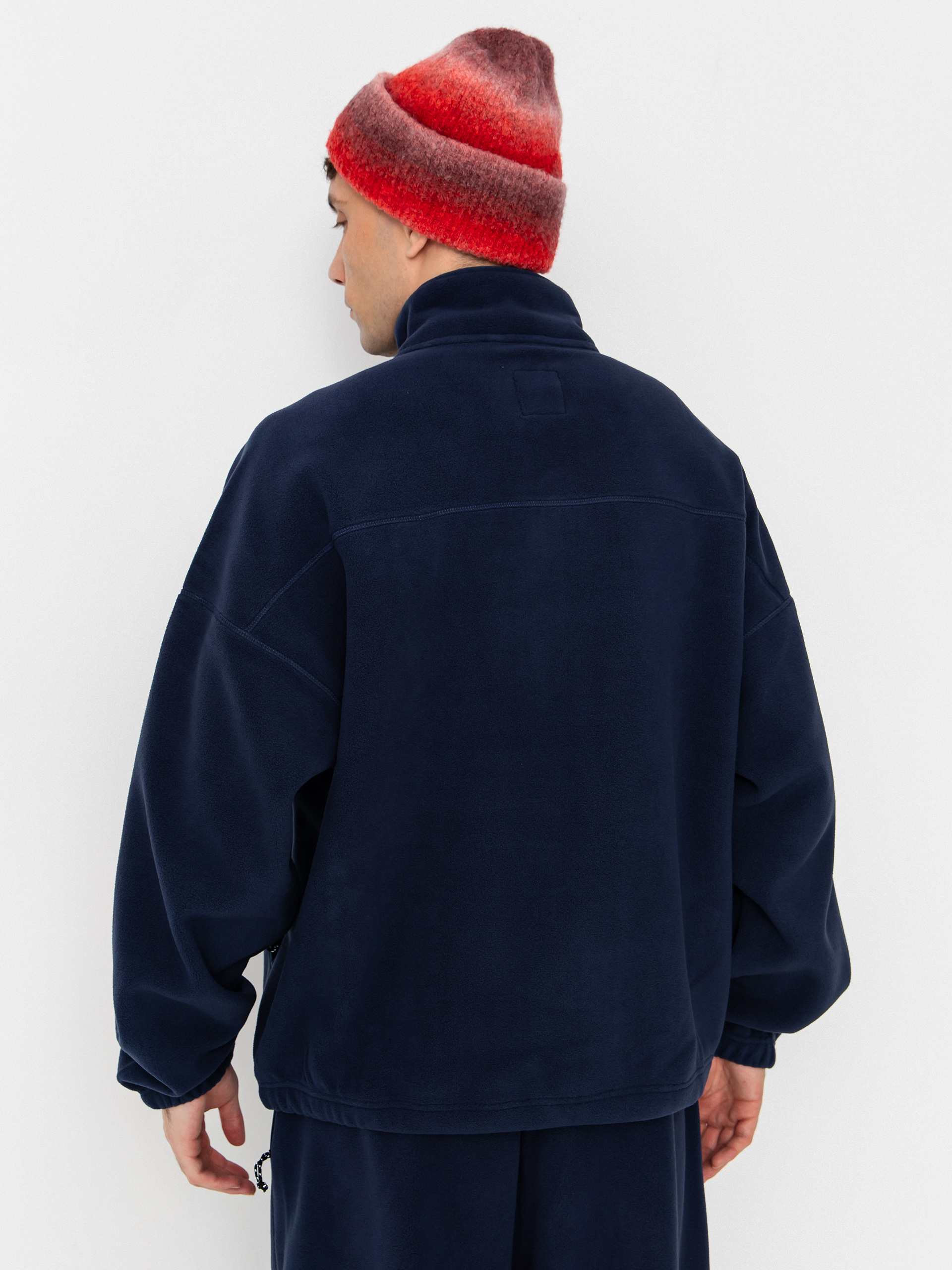 Svetr Polar Skate Ivan Half Zip (grey blue)