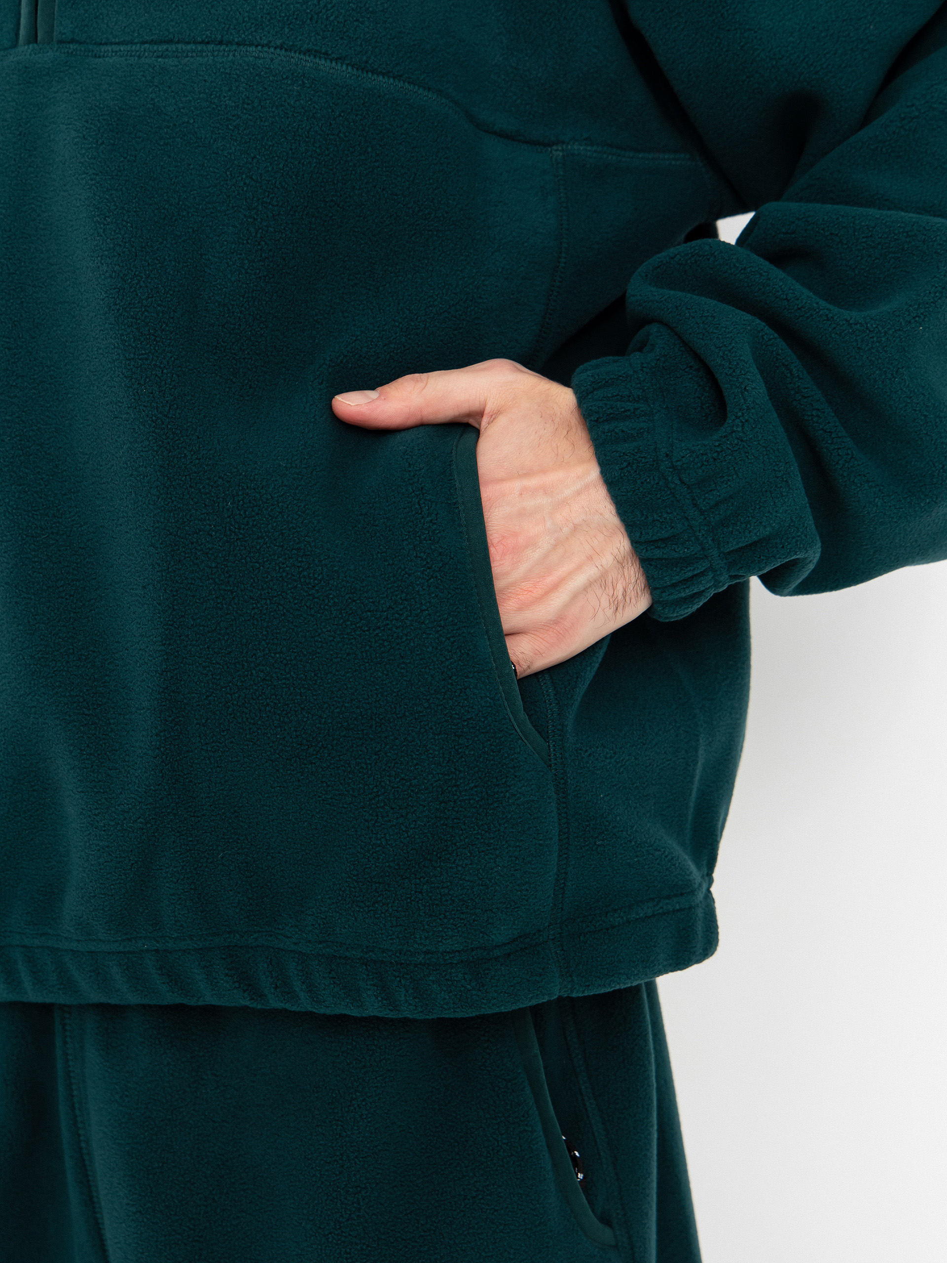 Svetr Polar Skate Ivan Half Zip (dark emerald)