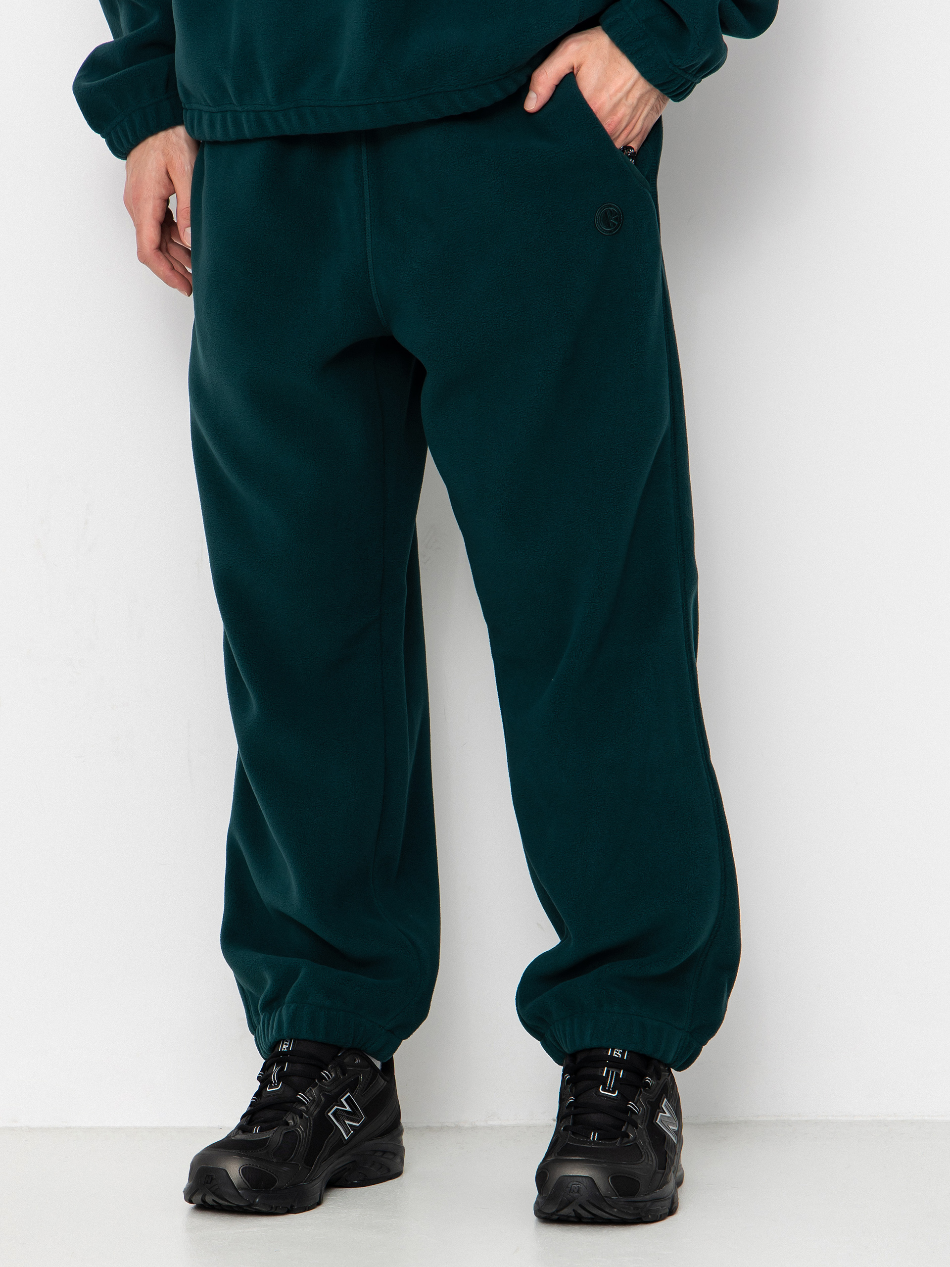 Kalhoty Polar Skate Ivan Fleece (dark emerald)