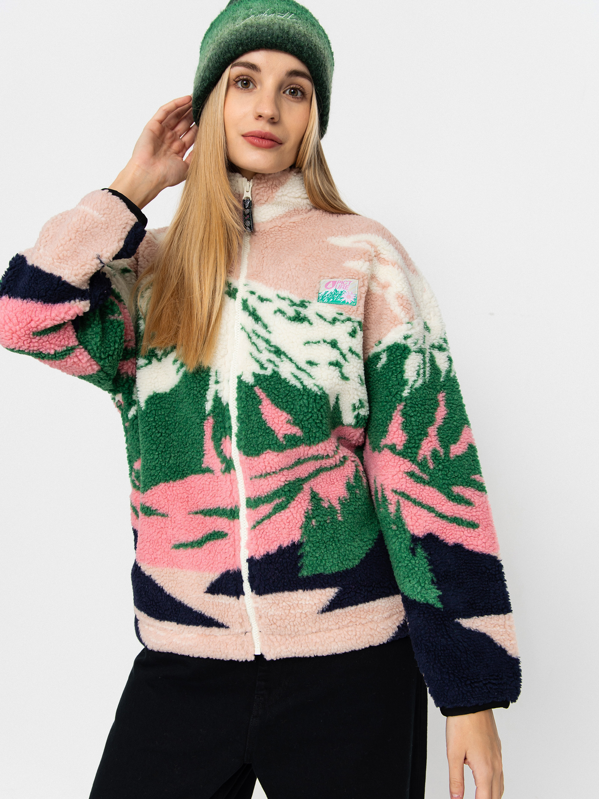 Fleecová mikina Picture Nyss Wmn (cloudy landscape women)