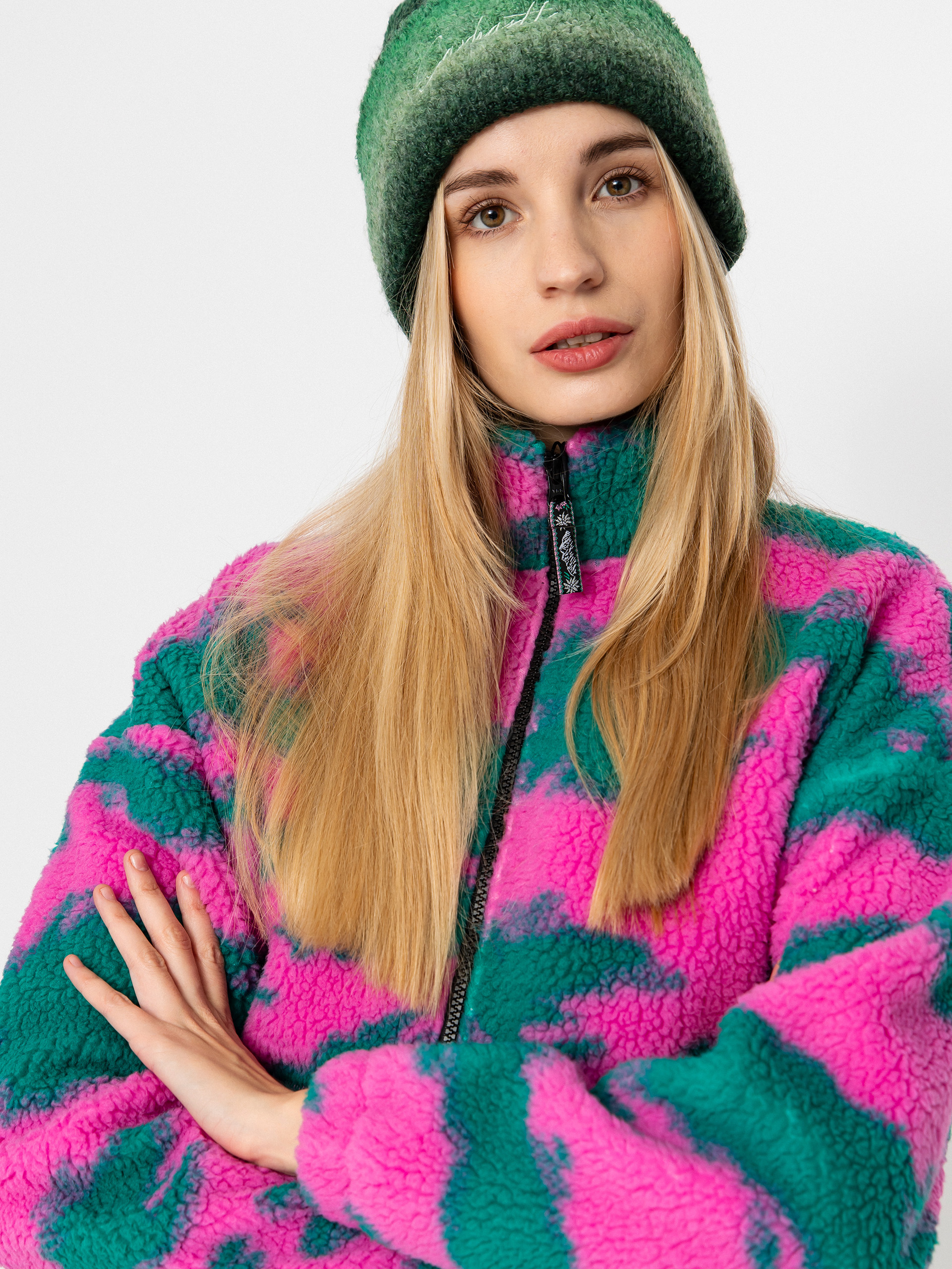 Dámský Fleecová mikina Picture Gypsi (retro bliss print)