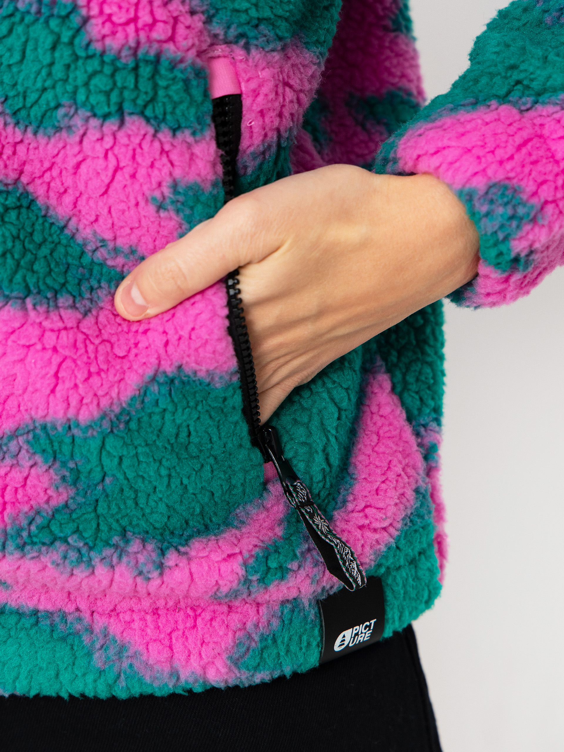 Dámský Fleecová mikina Picture Gypsi (retro bliss print)