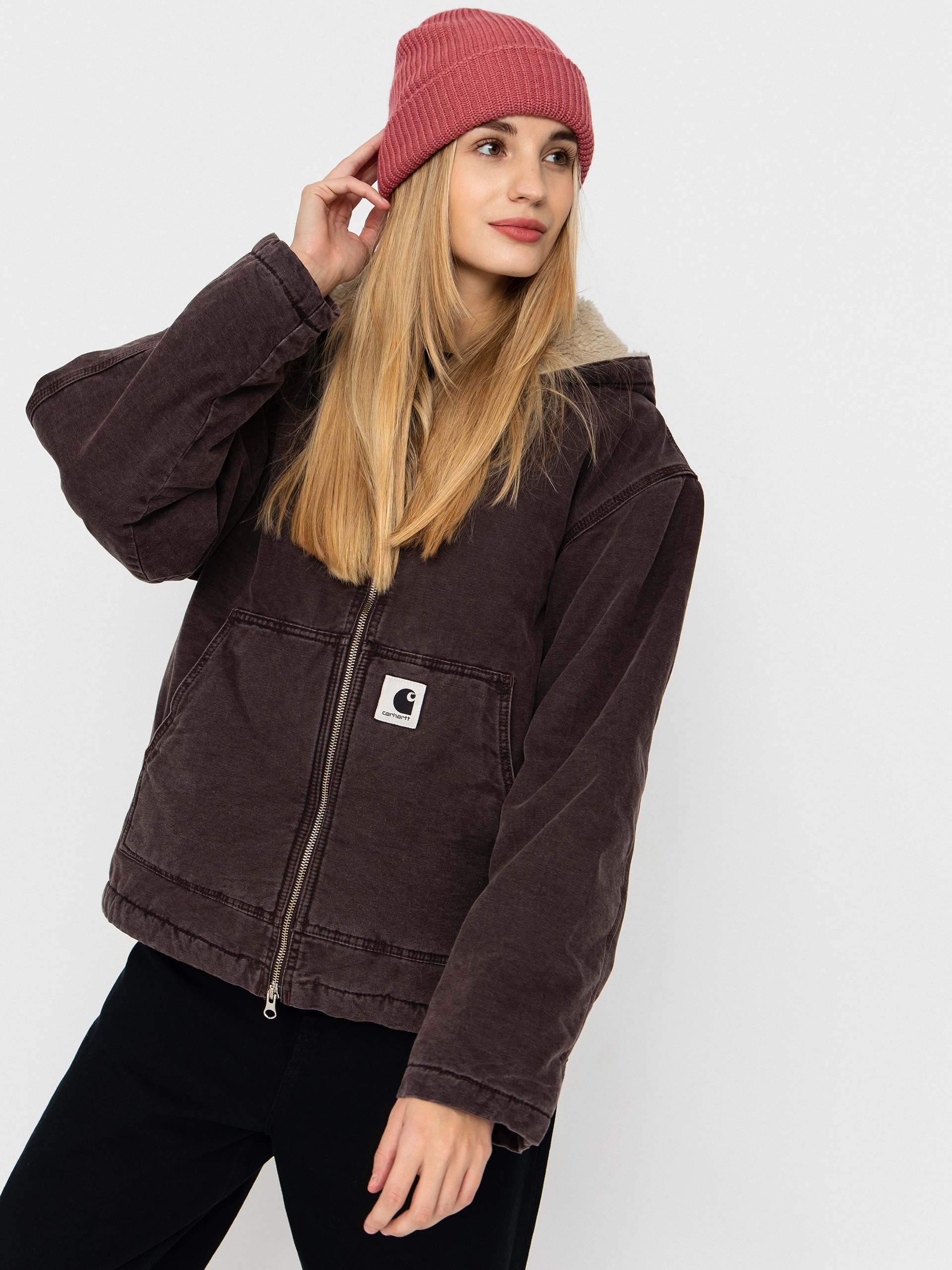 Bunda Carhartt WIP Hooded Mitch Wmn