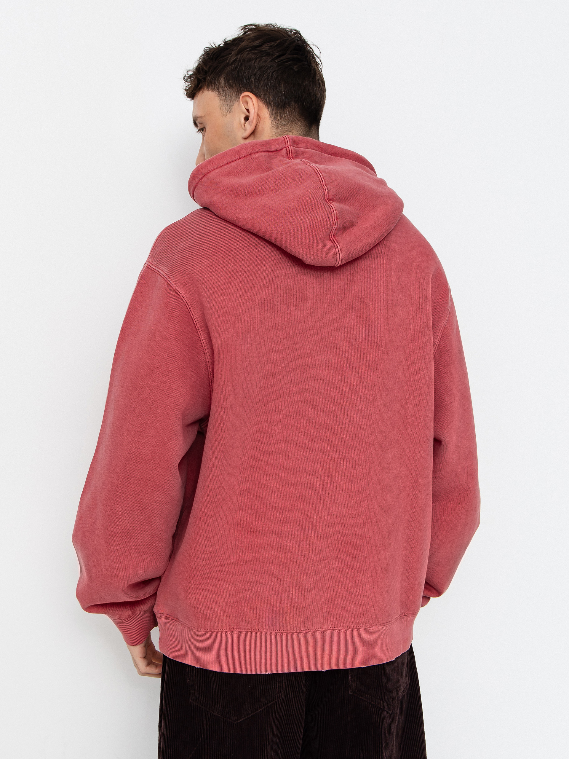 Mikina s kapucí Carhartt WIP Torion HD (marsala)