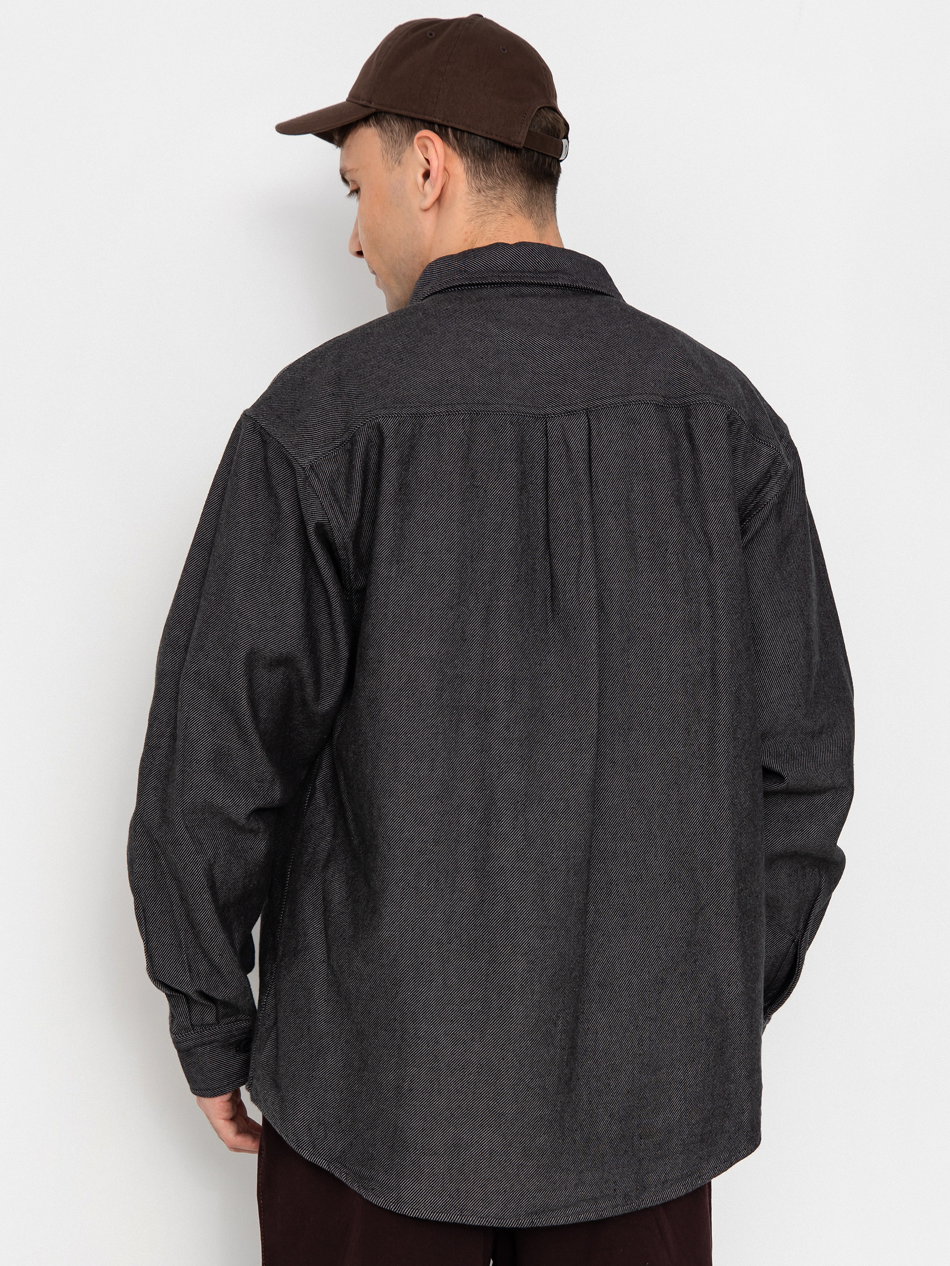 Košile Carhartt WIP Edgar (black/wax)