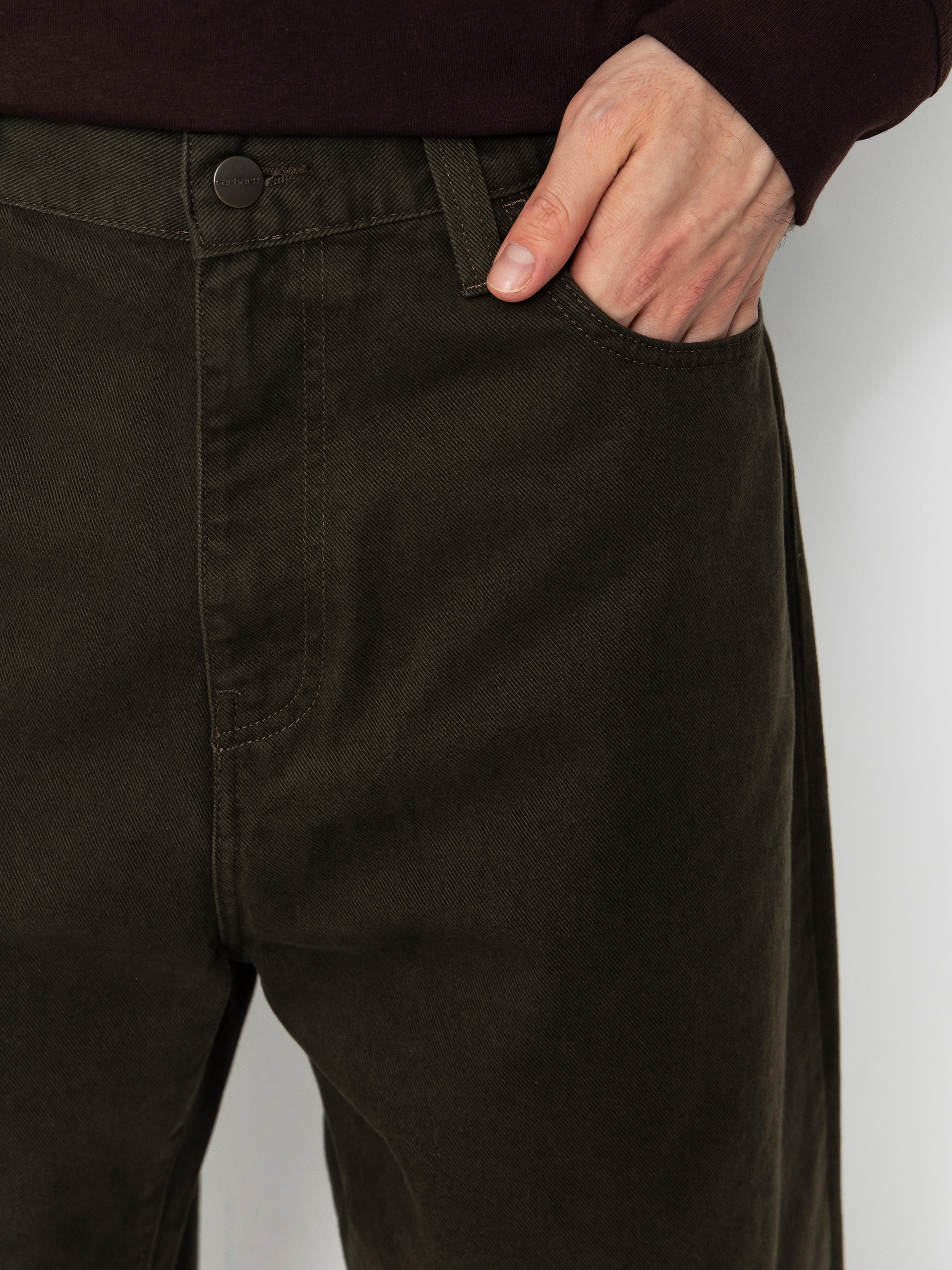 Kalhoty Carhartt WIP Landon (cypress/rinsed)