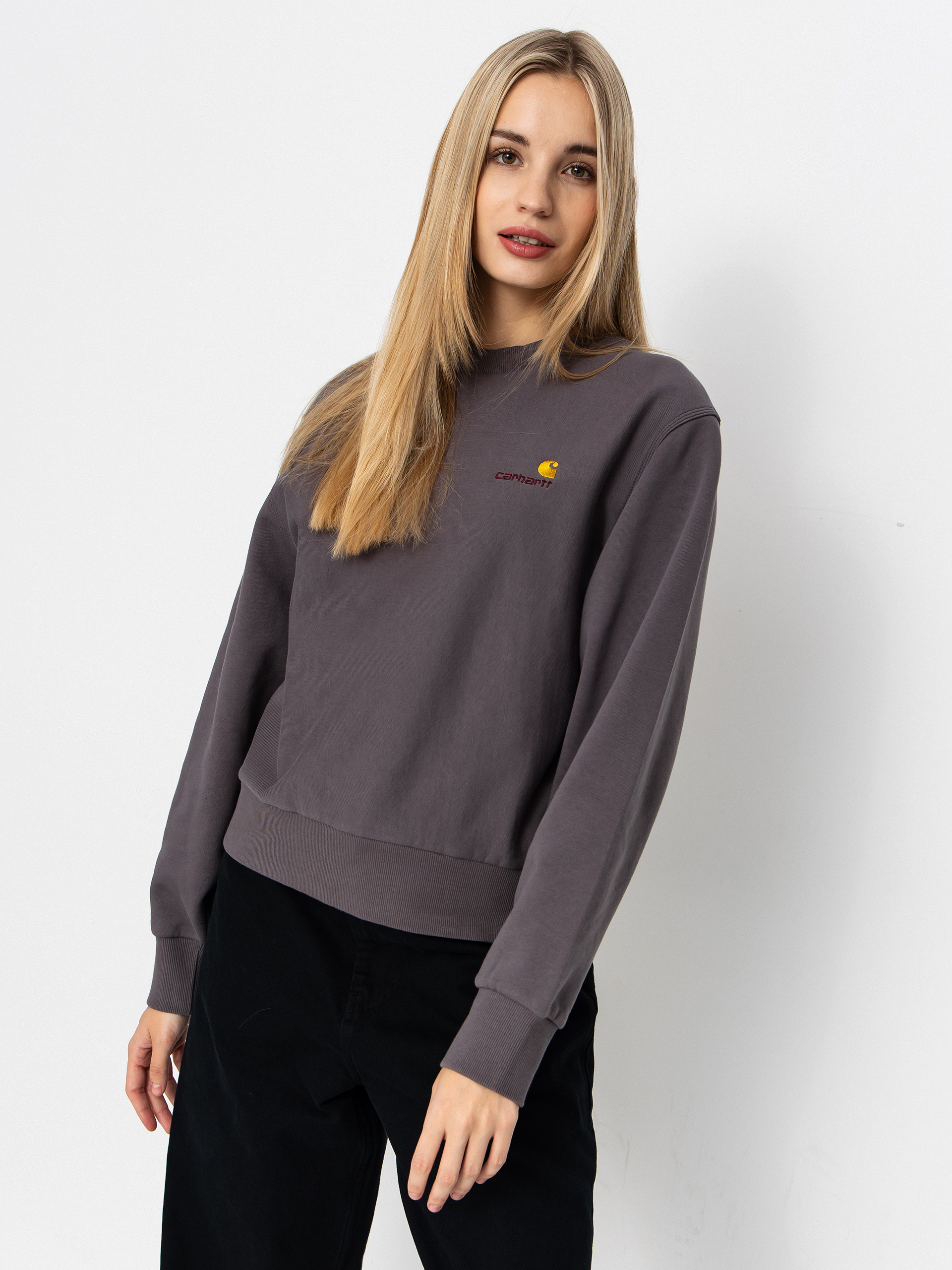 Mikina Carhartt WIP American Script Wmn