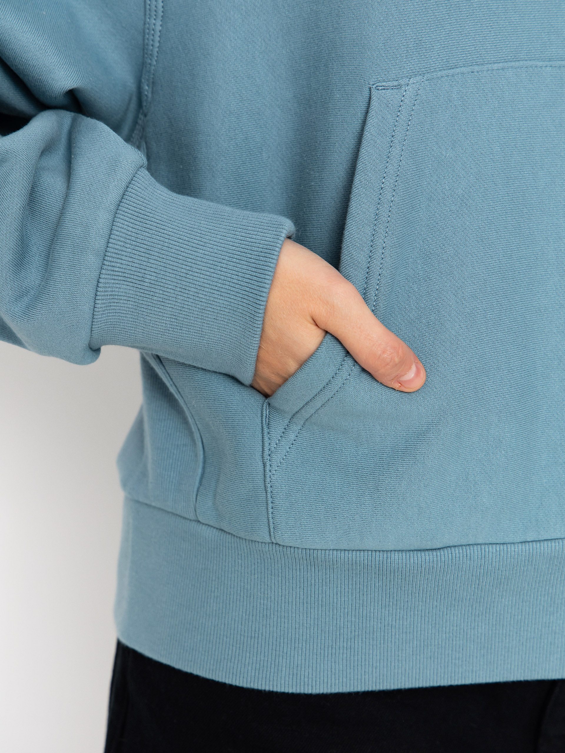 Mikina s kapucí Carhartt WIP American Script HD Wmn (citadel)