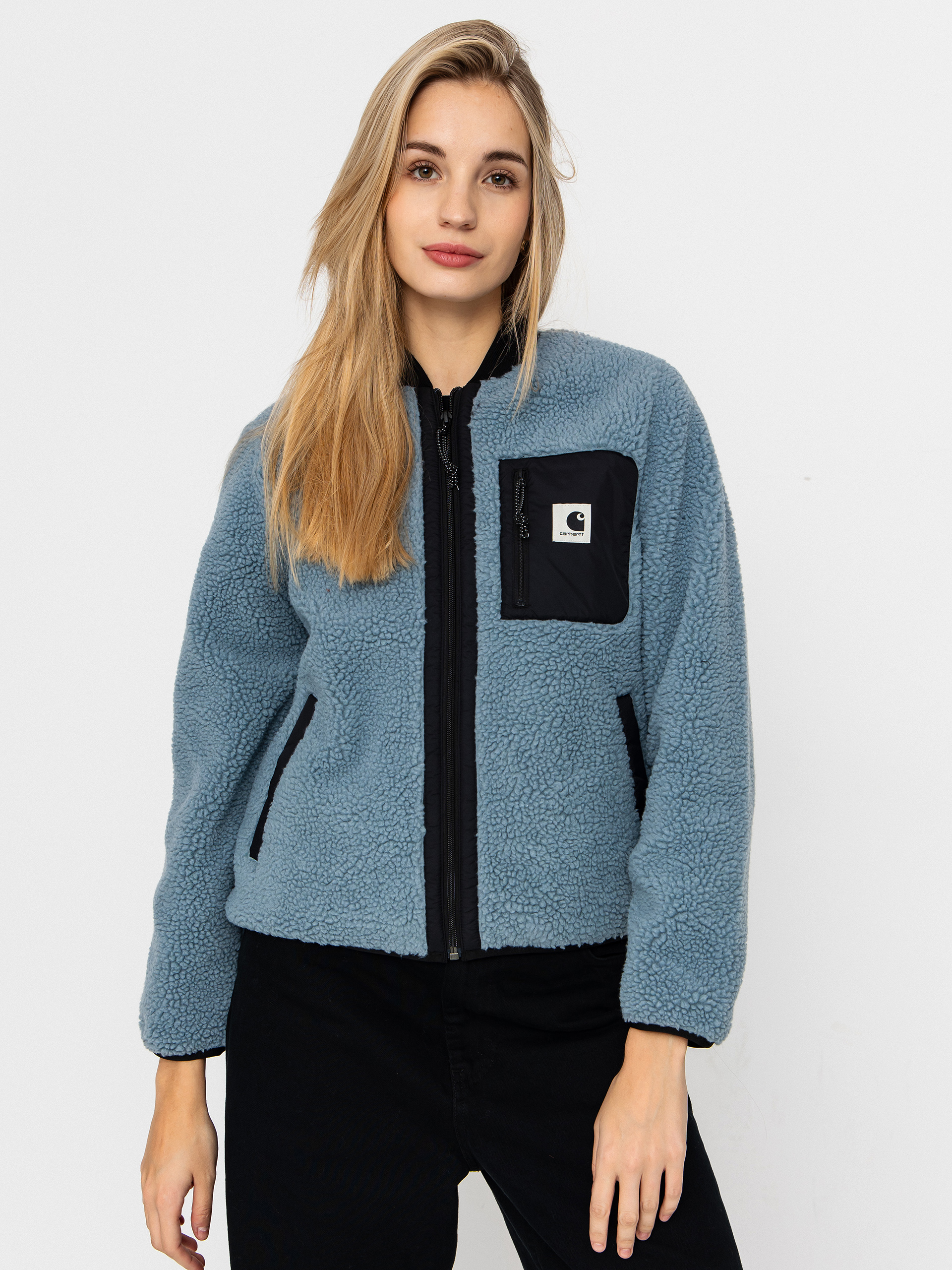 Bunda Carhartt WIP Janet Wmn (citadel/black)