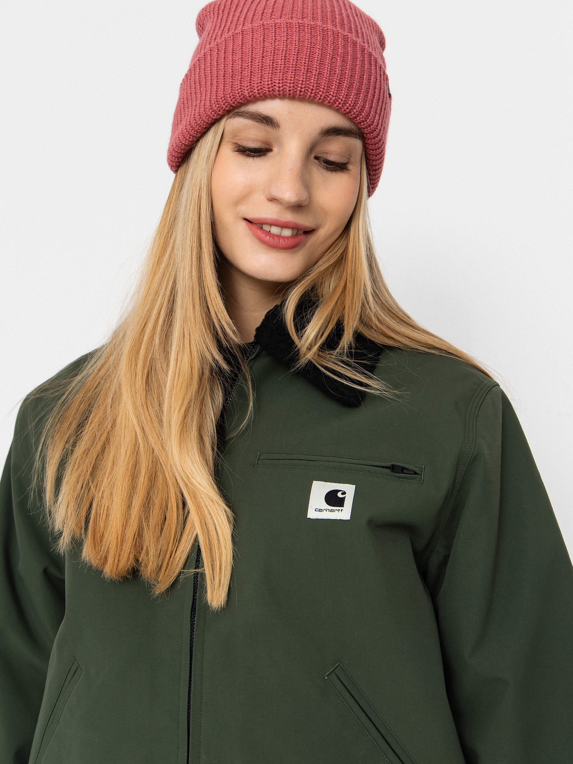 Bunda Carhartt WIP Newkirk Wmn (opuntia/wild dog print)