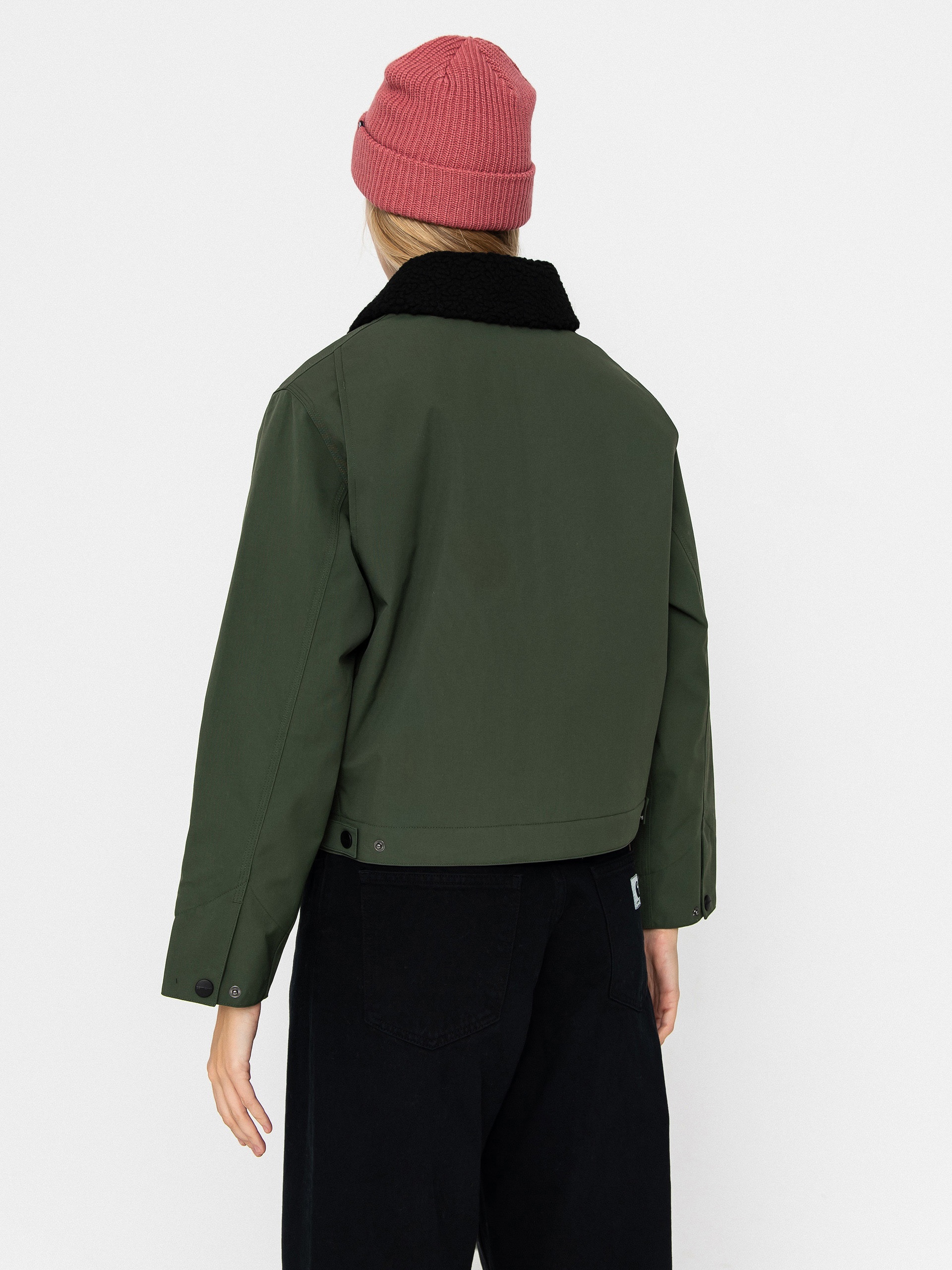 Bunda Carhartt WIP Newkirk Wmn (opuntia/wild dog print)