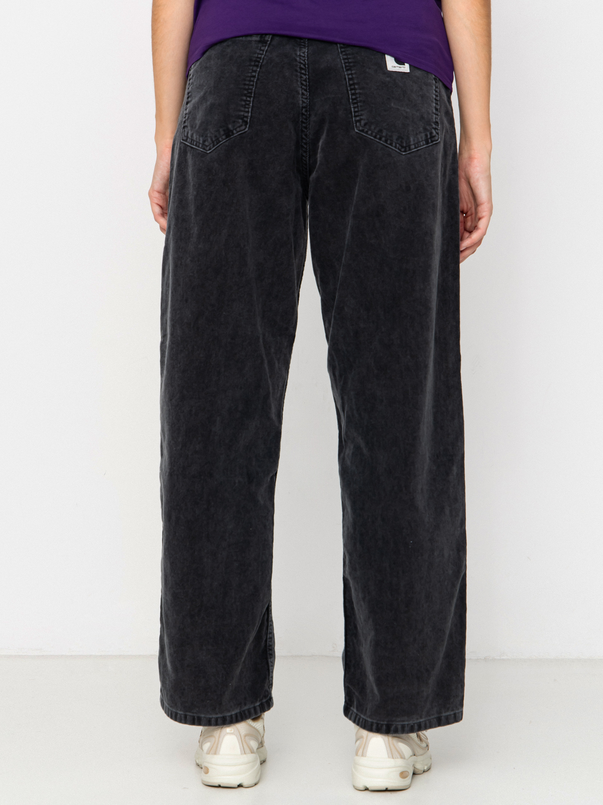 Kalhoty Carhartt WIP Brandon Wmn (black/dusky washed)