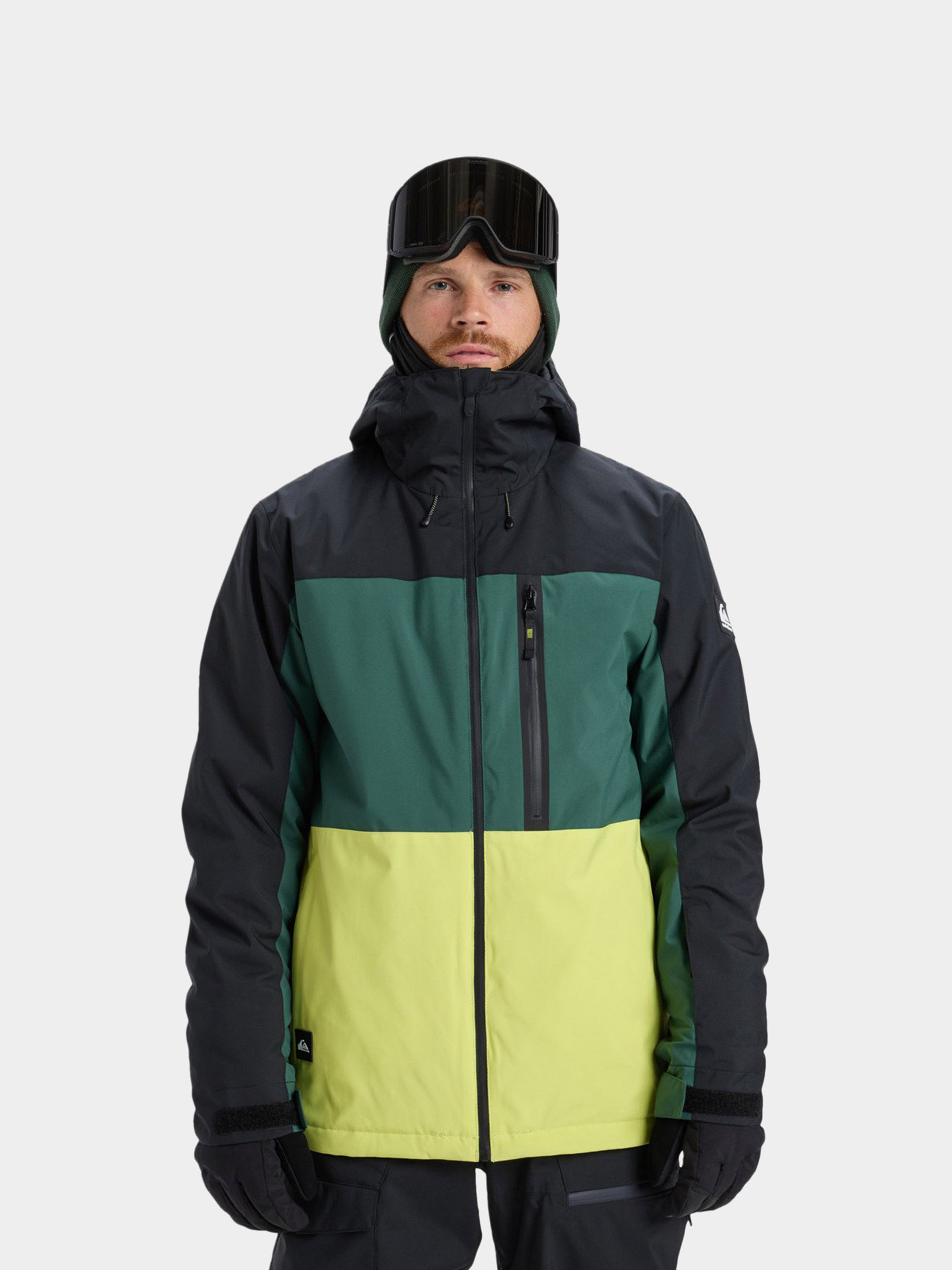 Snowboardová bunda Quiksilver Sycamore Block 20K (black)