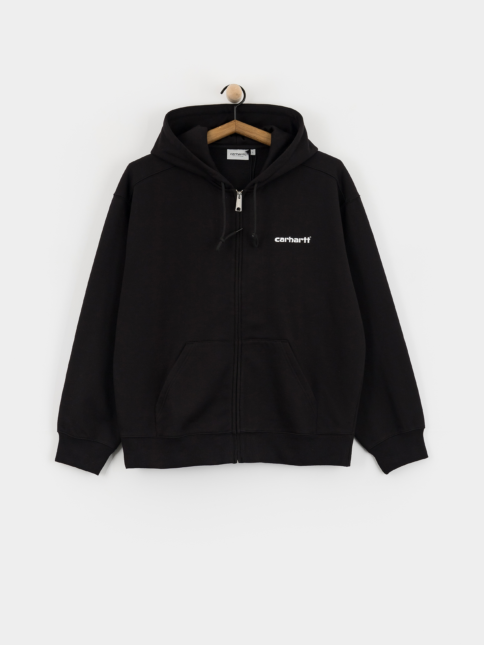 Mikina s kapucí Carhartt WIP Archive Lines ZHD (black)
