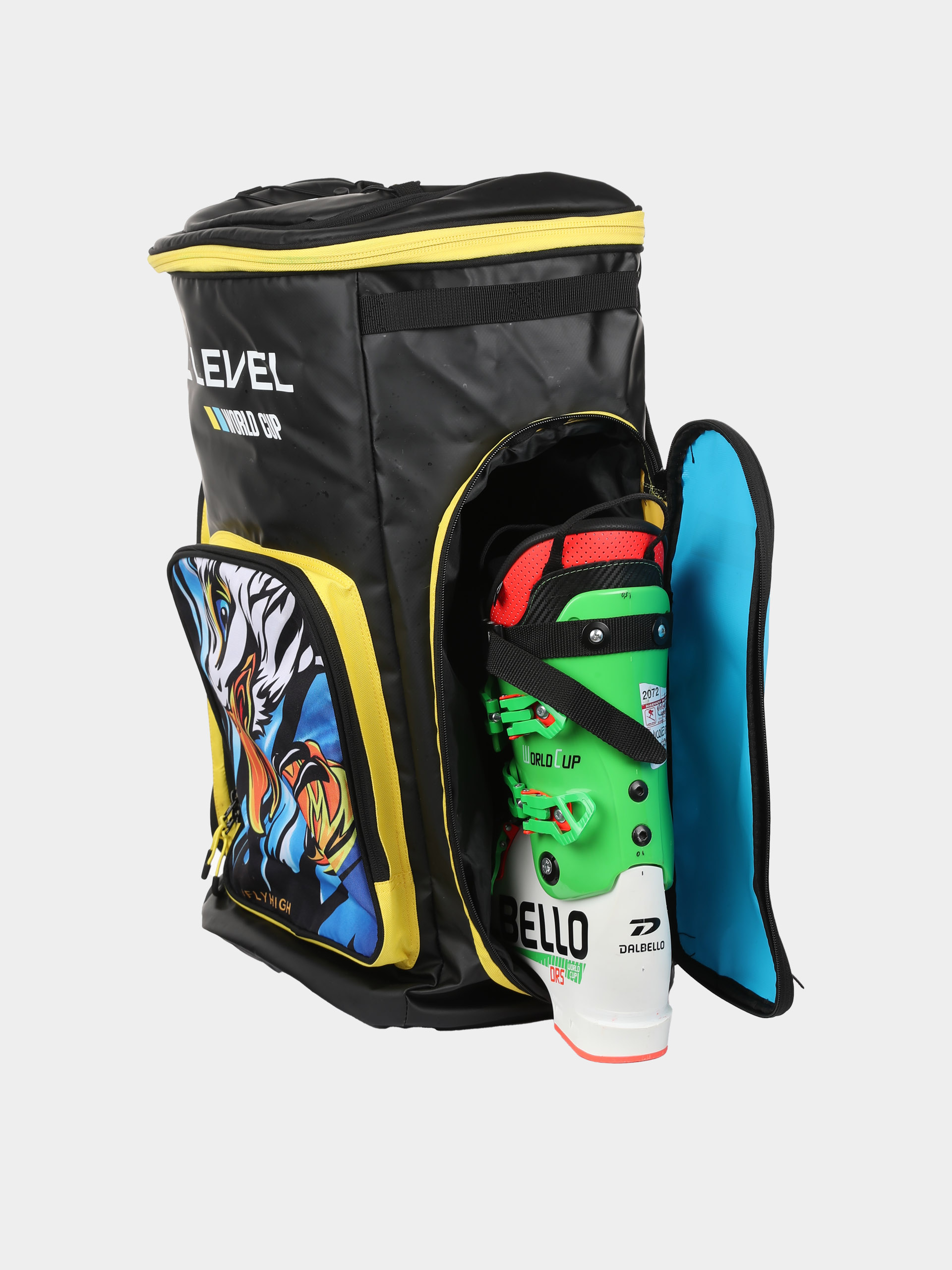 Batoh Level Ski Team Pro 60Lt (yellow blue)