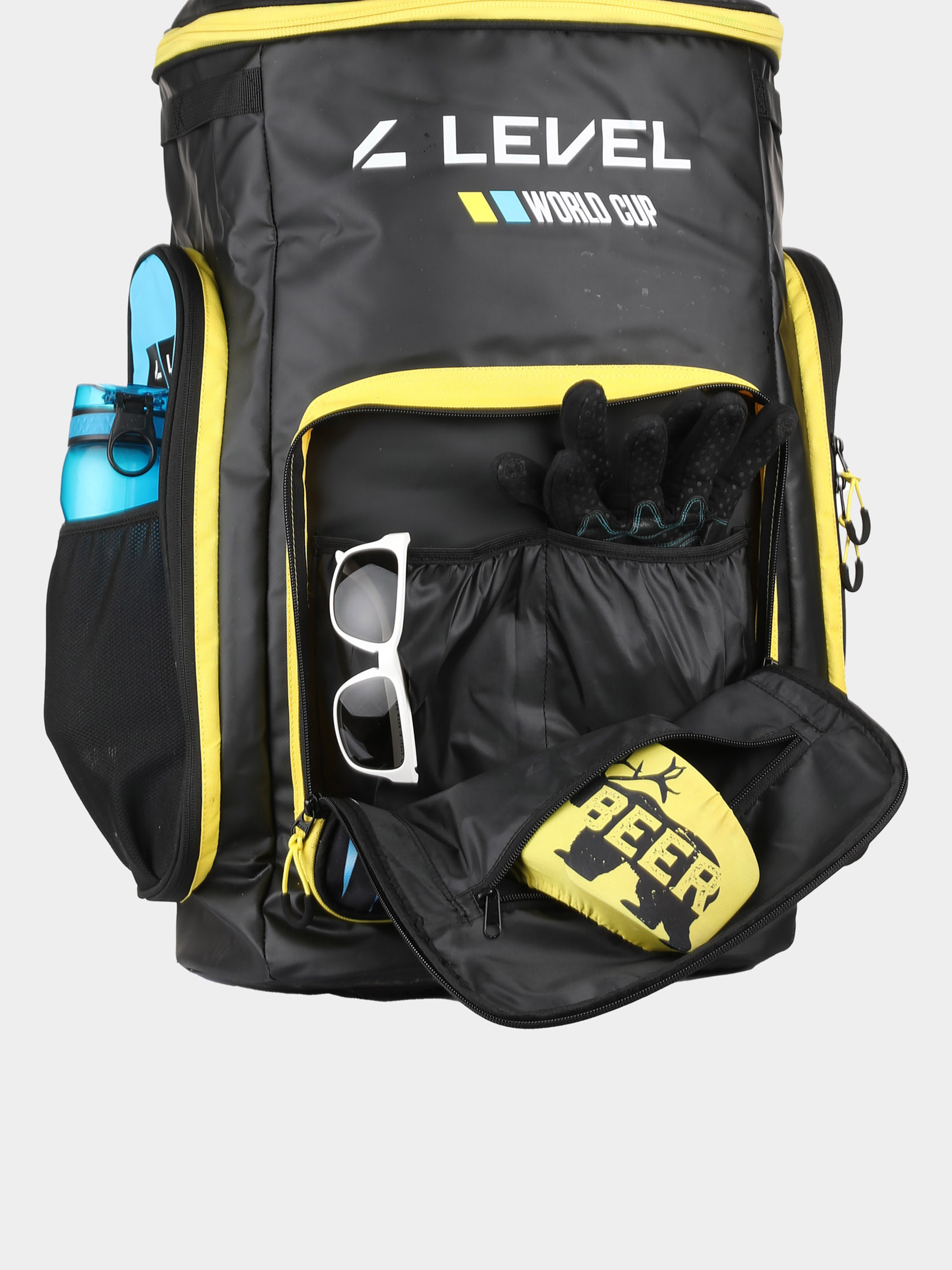 Batoh Level Ski Team Pro 60Lt (yellow blue)