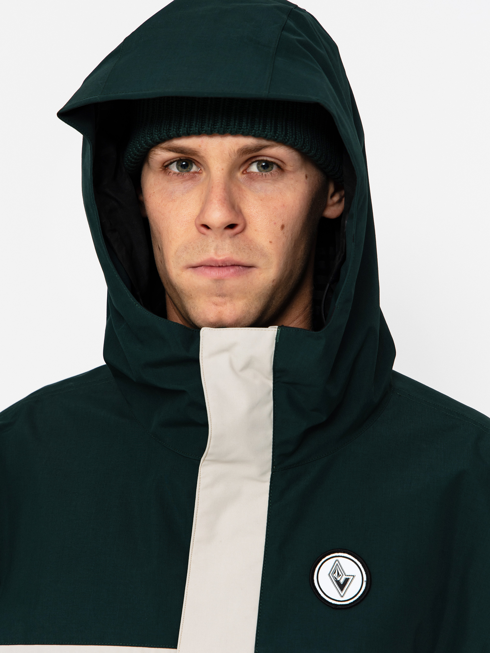 Pánská Snowboardová bunda Volcom Buckthreeeighty (stone)