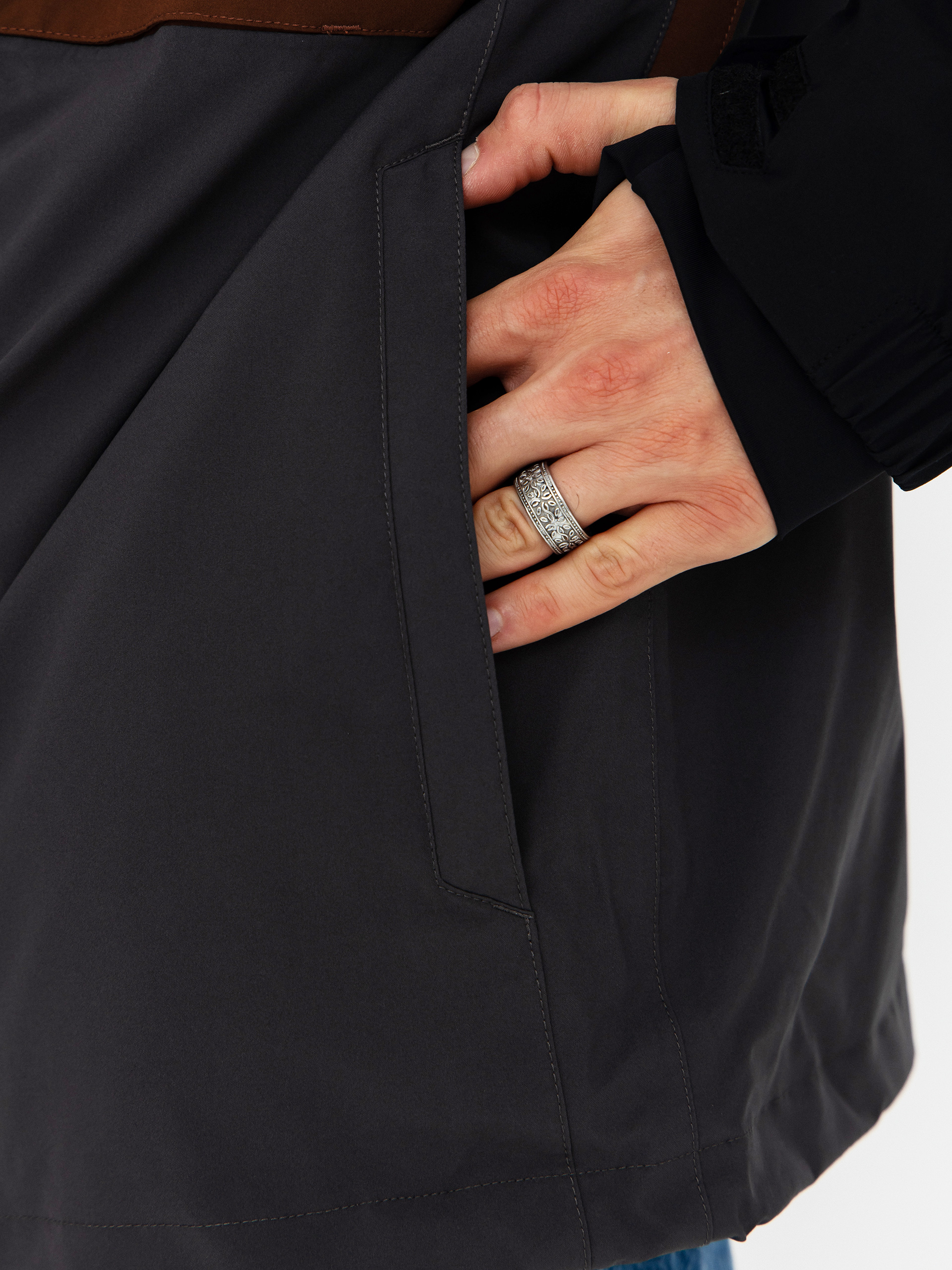 Pánská Snowboardová bunda Volcom Rnge Stretch 30K (brown)