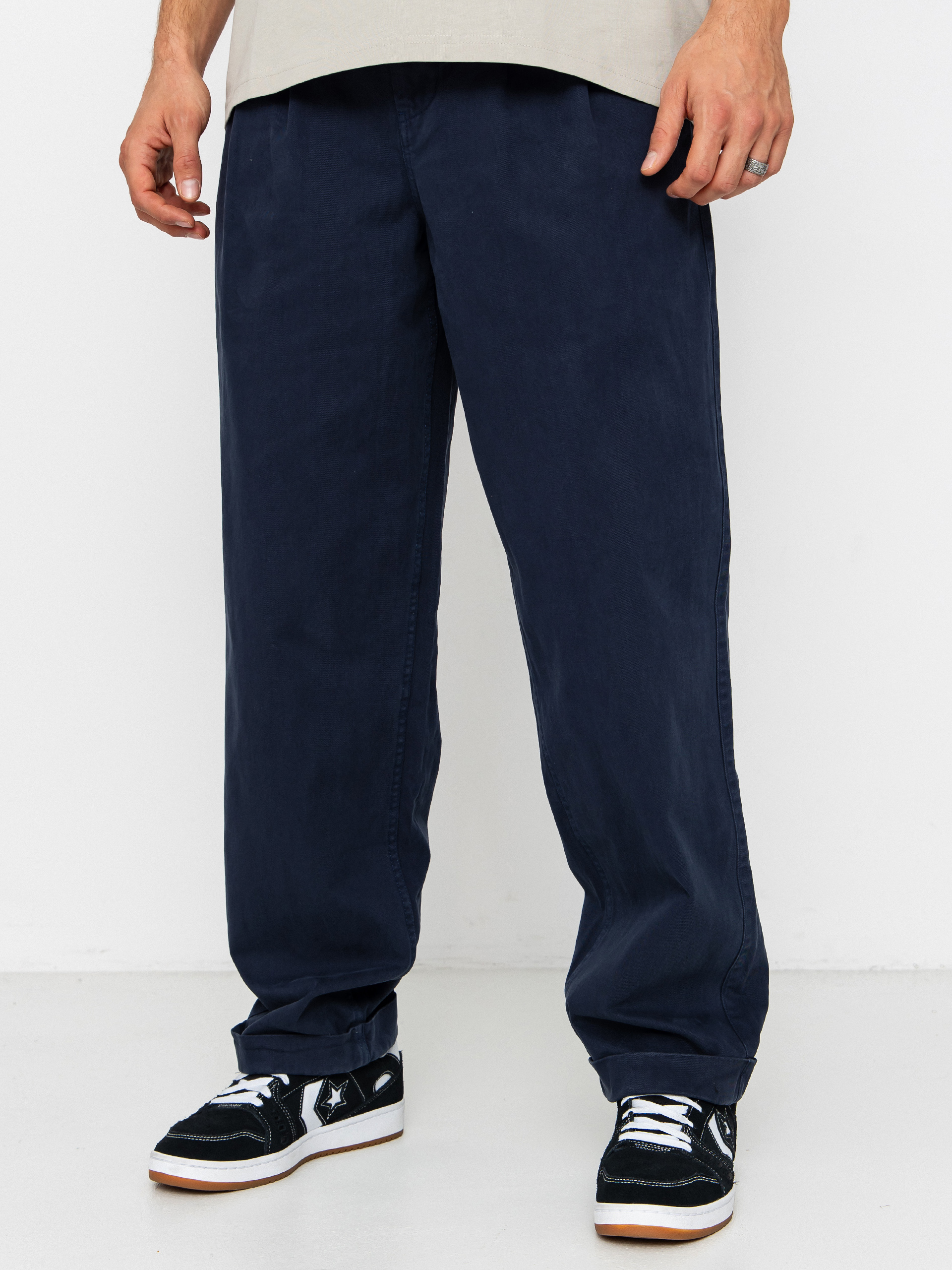 Kalhoty Element Big Pleated Chino (eclipse navy)