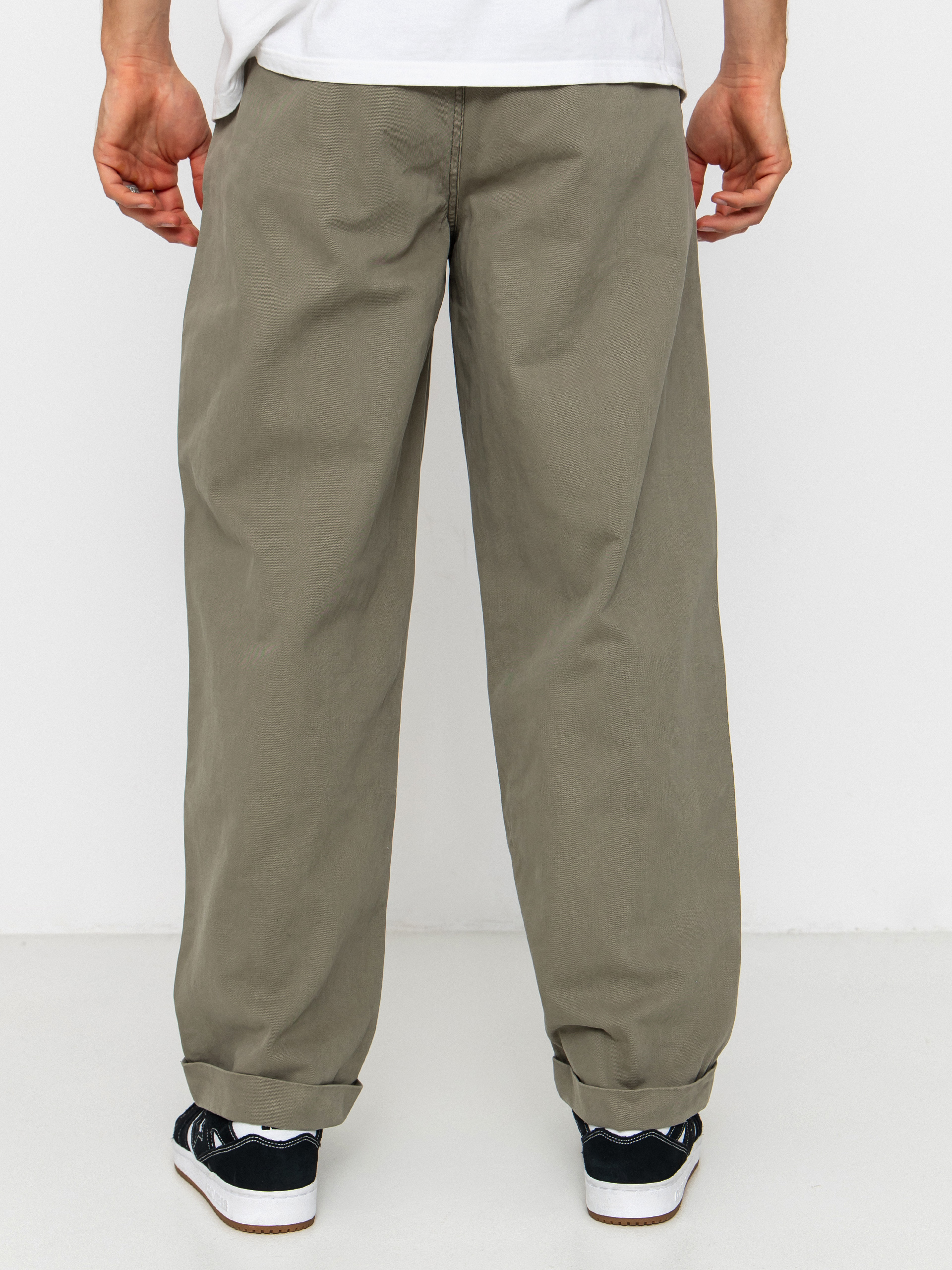 Kalhoty Element Big Pleated Chino (kalamata)