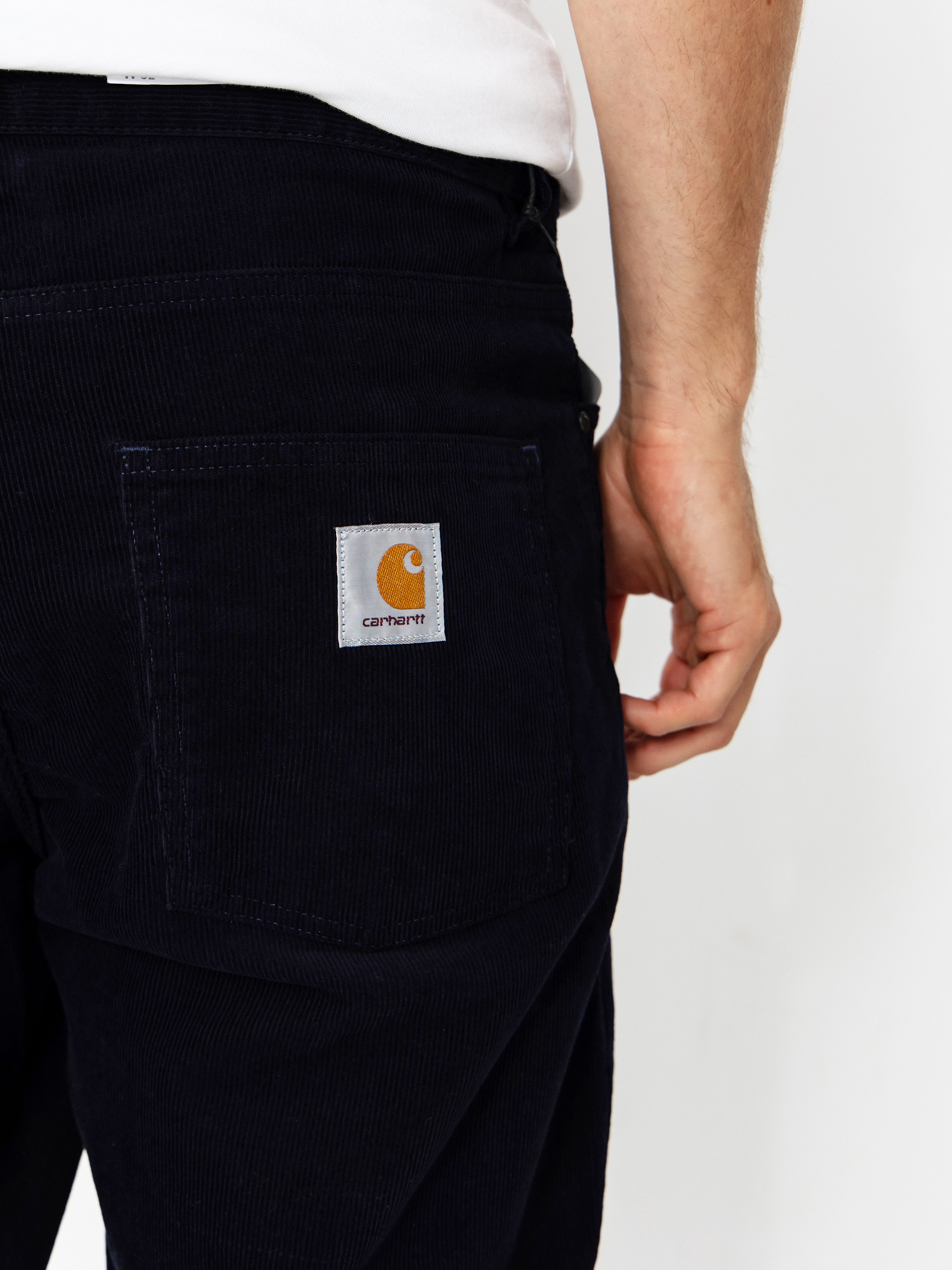 Kalhoty Carhartt WIP Newel (dark navy)