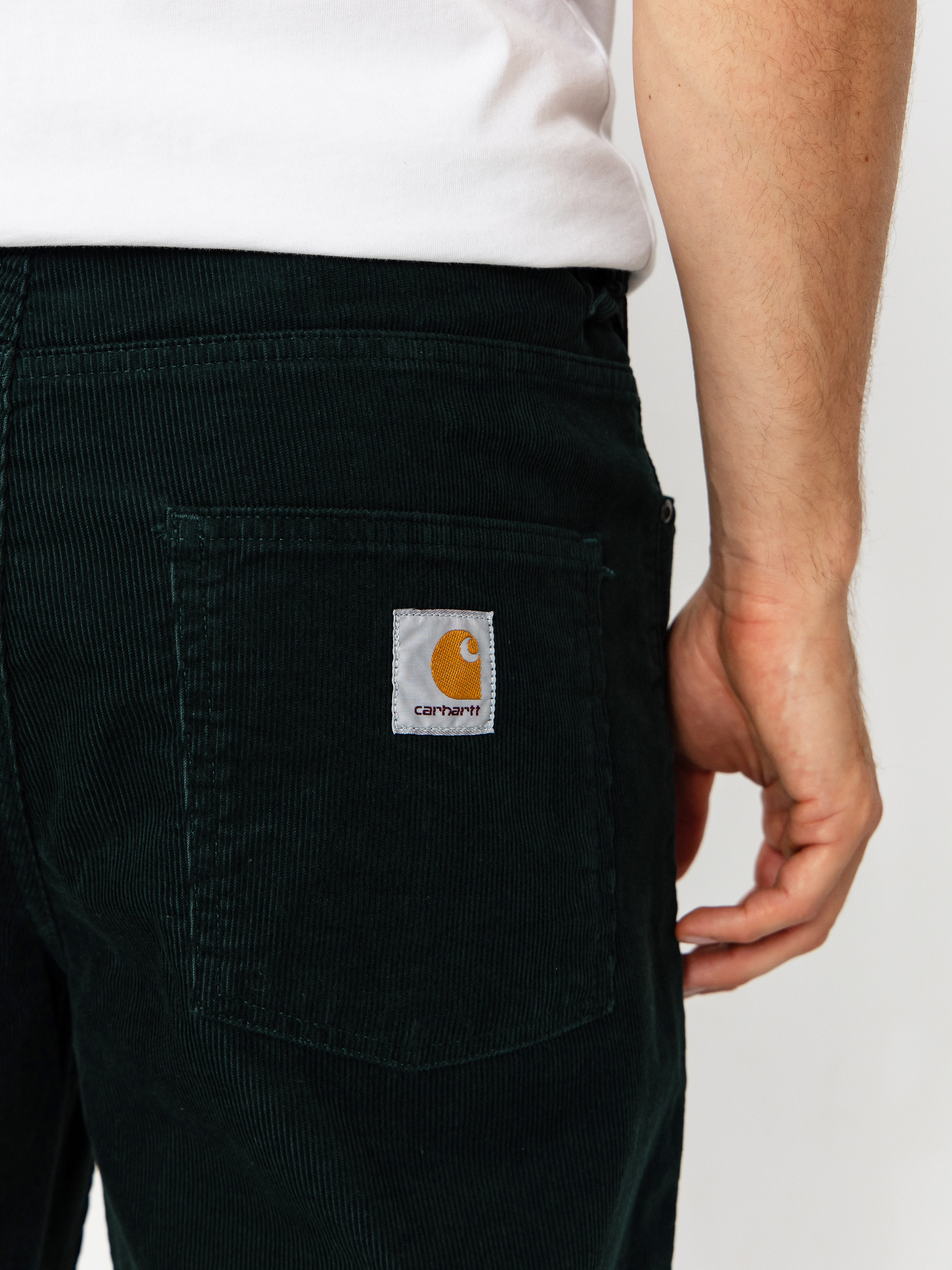 Kalhoty Carhartt WIP Newel (kale green)