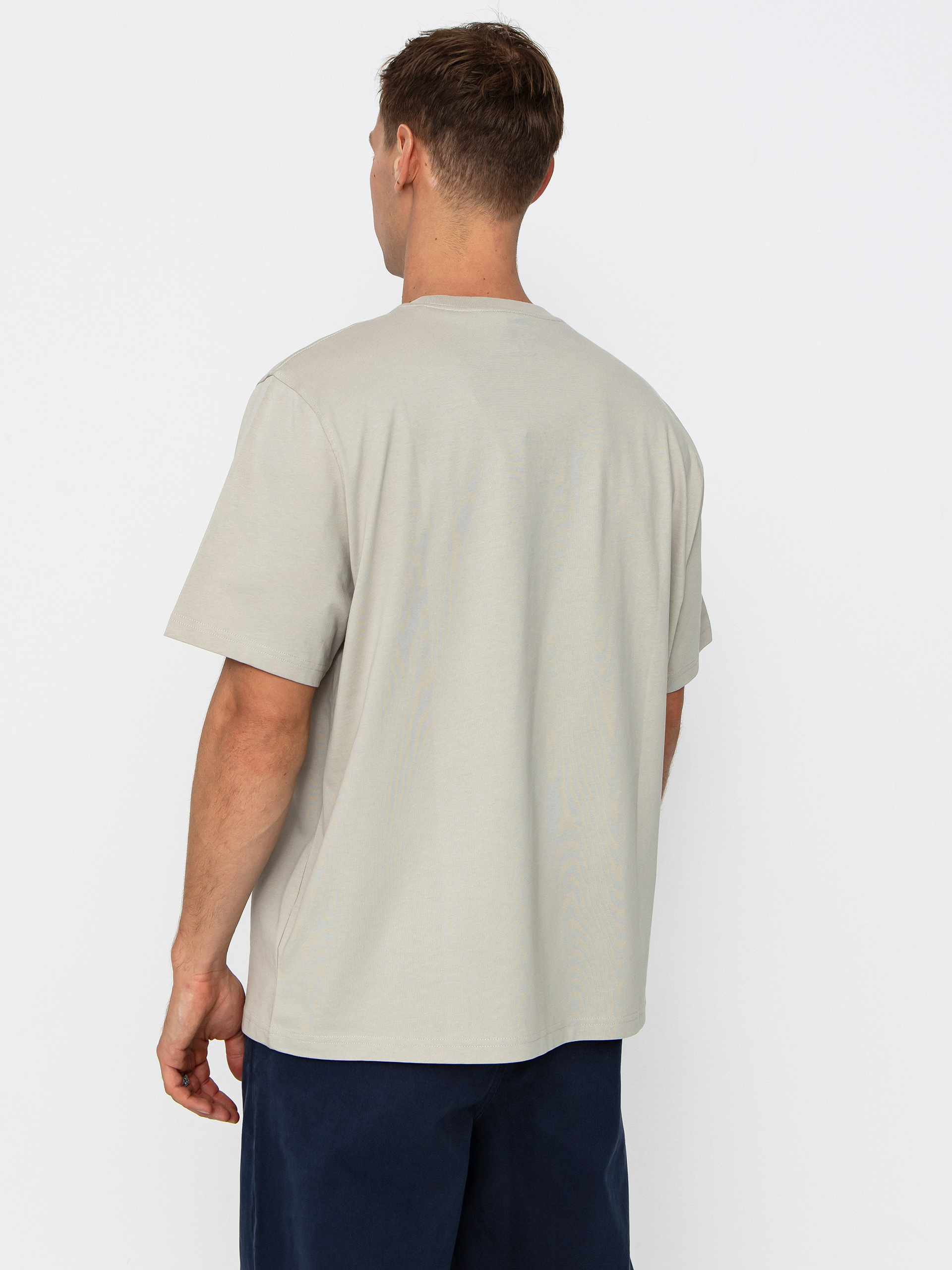 Tričko Jones Snowboards Truckee Org Cot (smoke gray)