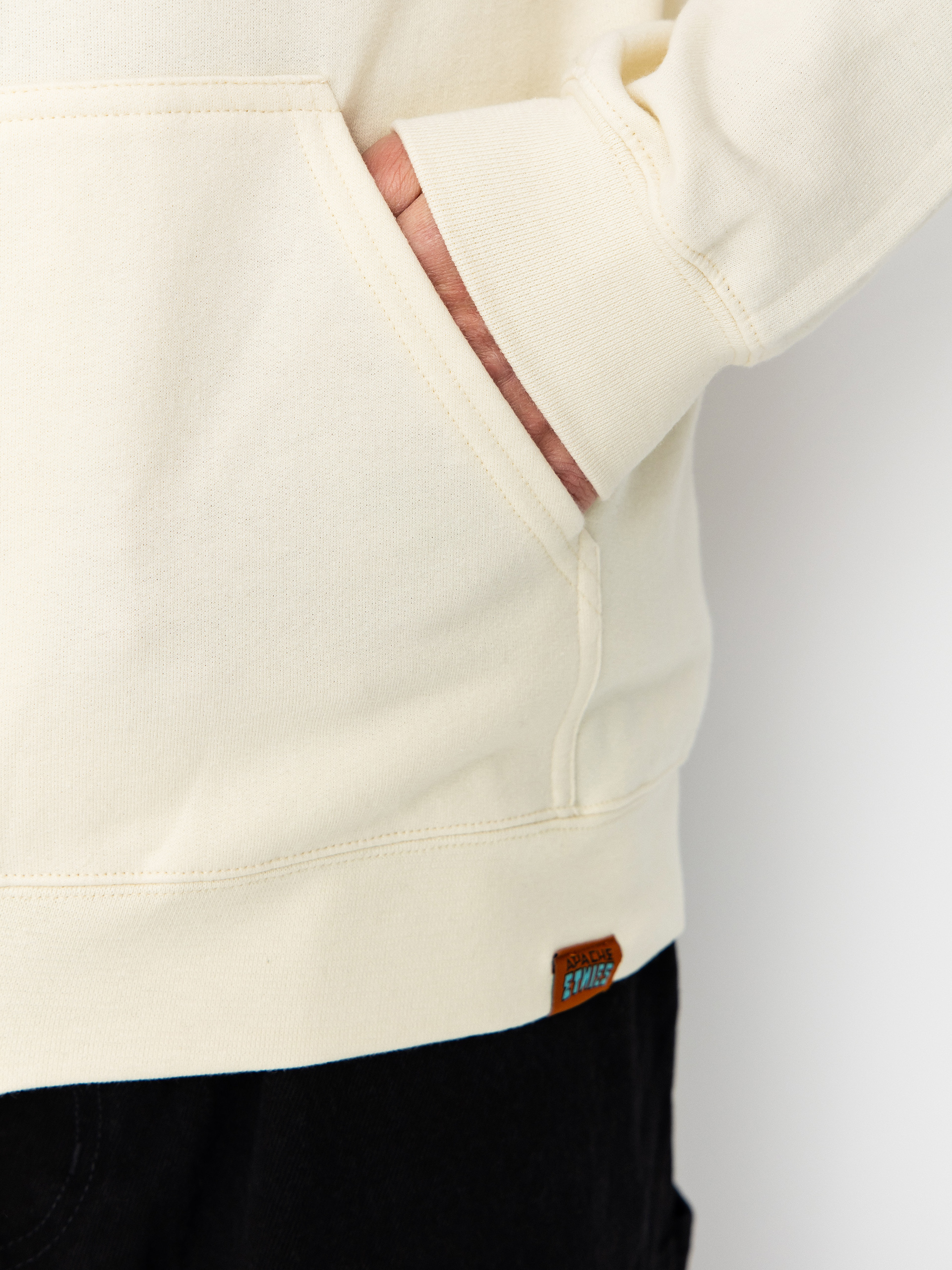 Mikina s kapucí Etnies Etnies X Apache ZHD (natural)