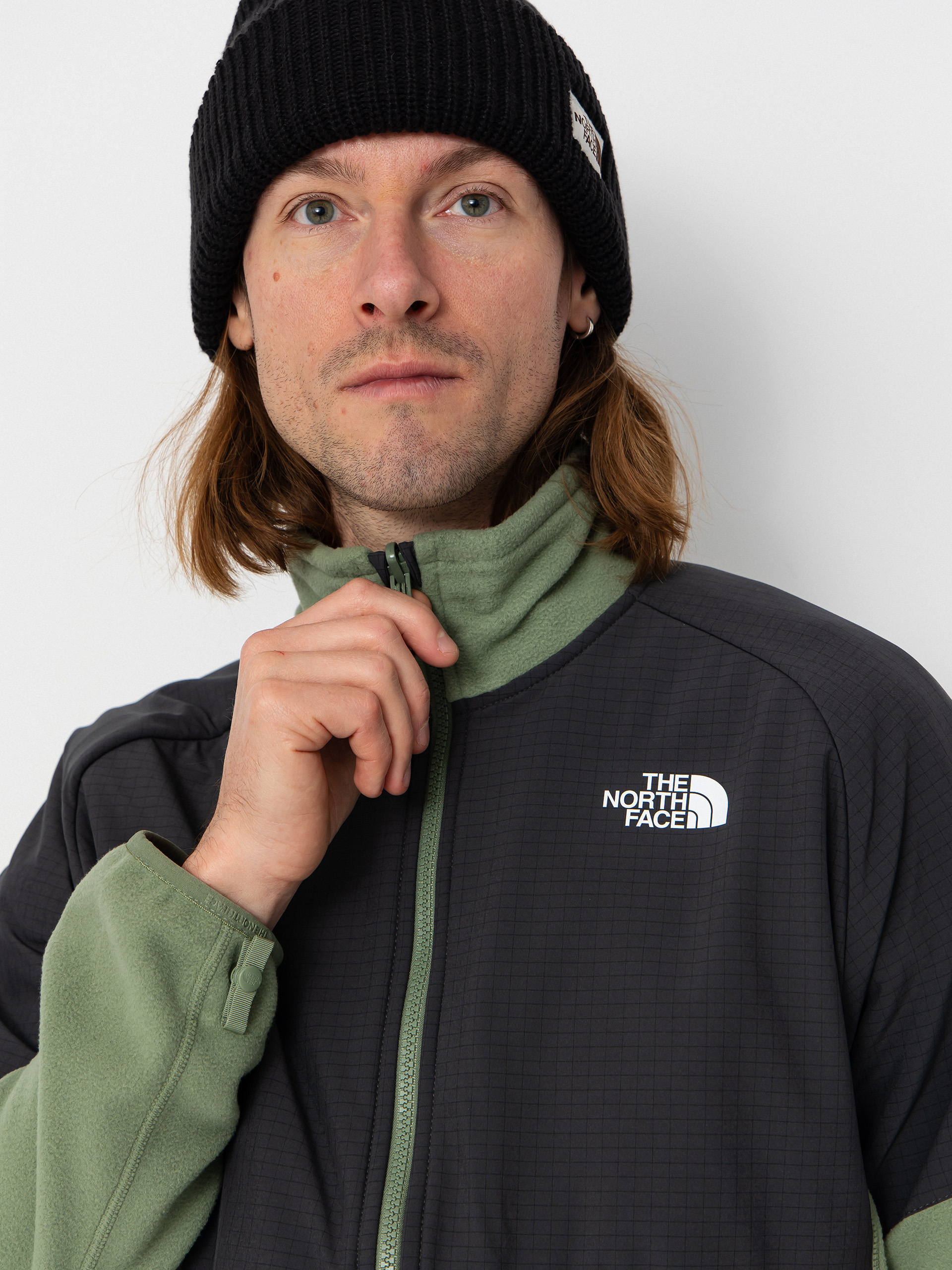 Pánský Bunda The North Face Glacier HVWT (bark mist/aspha)