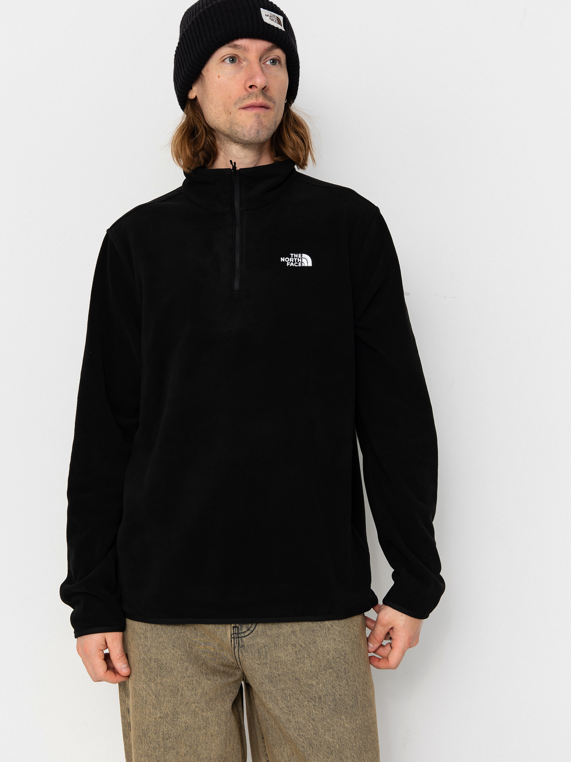 Fleecová mikina The North Face Glacier FLC 1/4 Zip