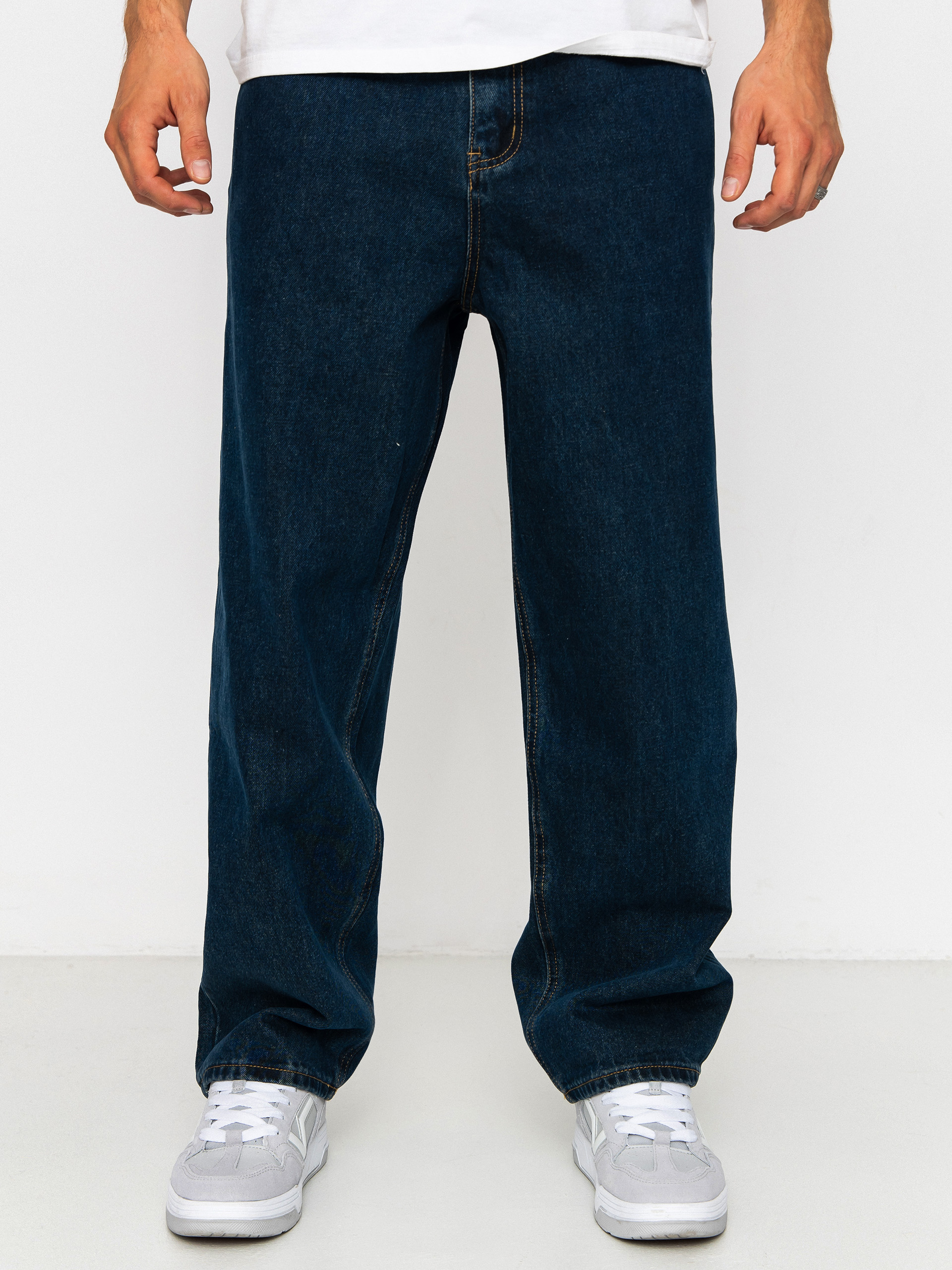 Kalhoty Wasted Paris Crest Casper (raw blue)