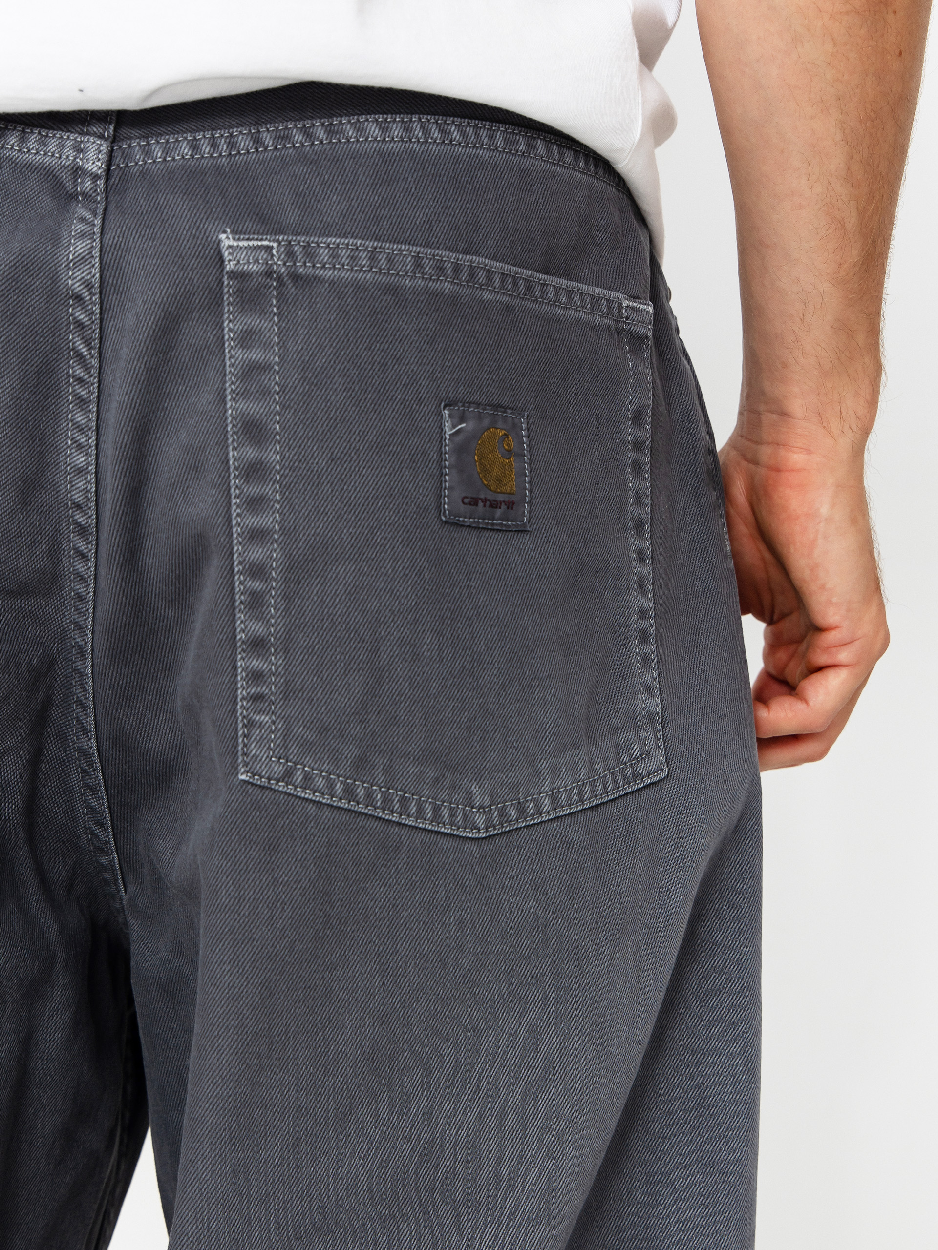 Kalhoty Carhartt WIP Brandon (graphite/stone dyed)