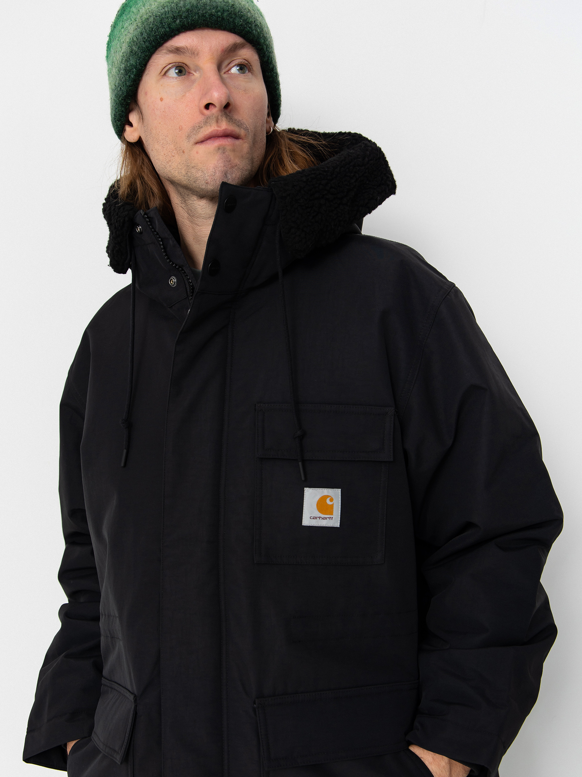 Bunda Carhartt WIP Siberia Parka (black)