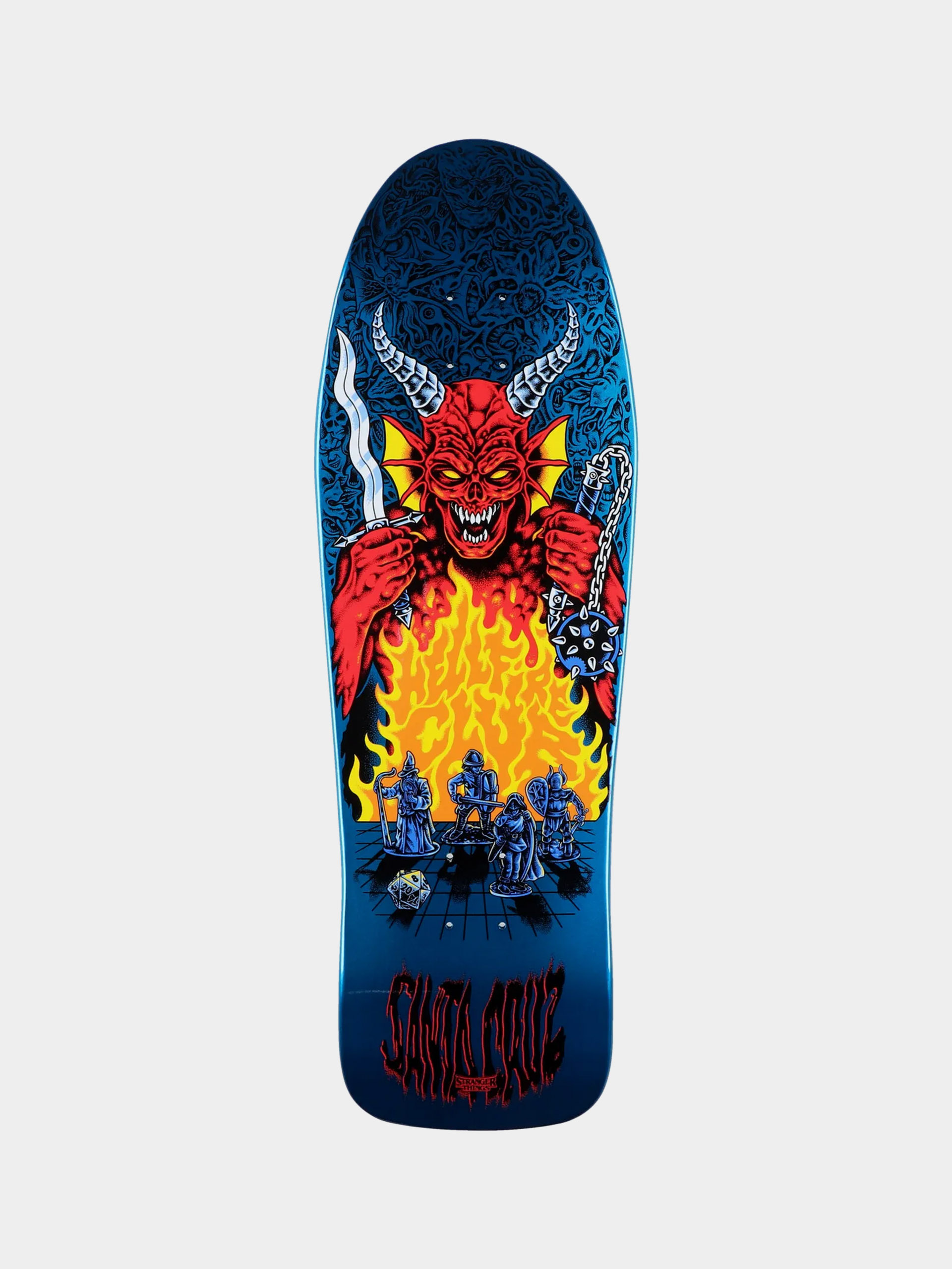 Deska Santa Cruz X Stranger Things Knox Hellfire Pit