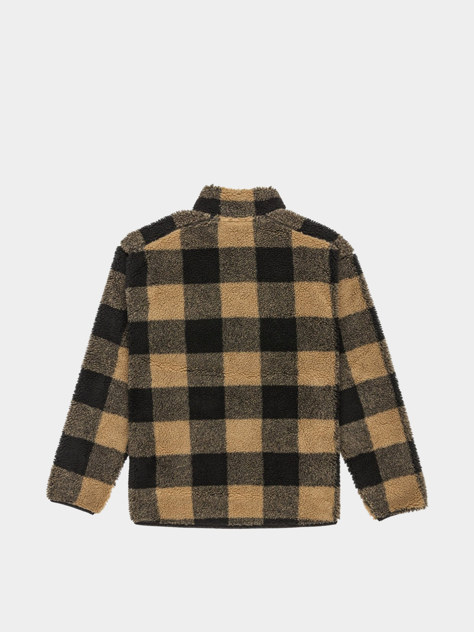 Fleecová mikina Quiksilver Mercury Woodlands Sherpa (woodlands elmwood)