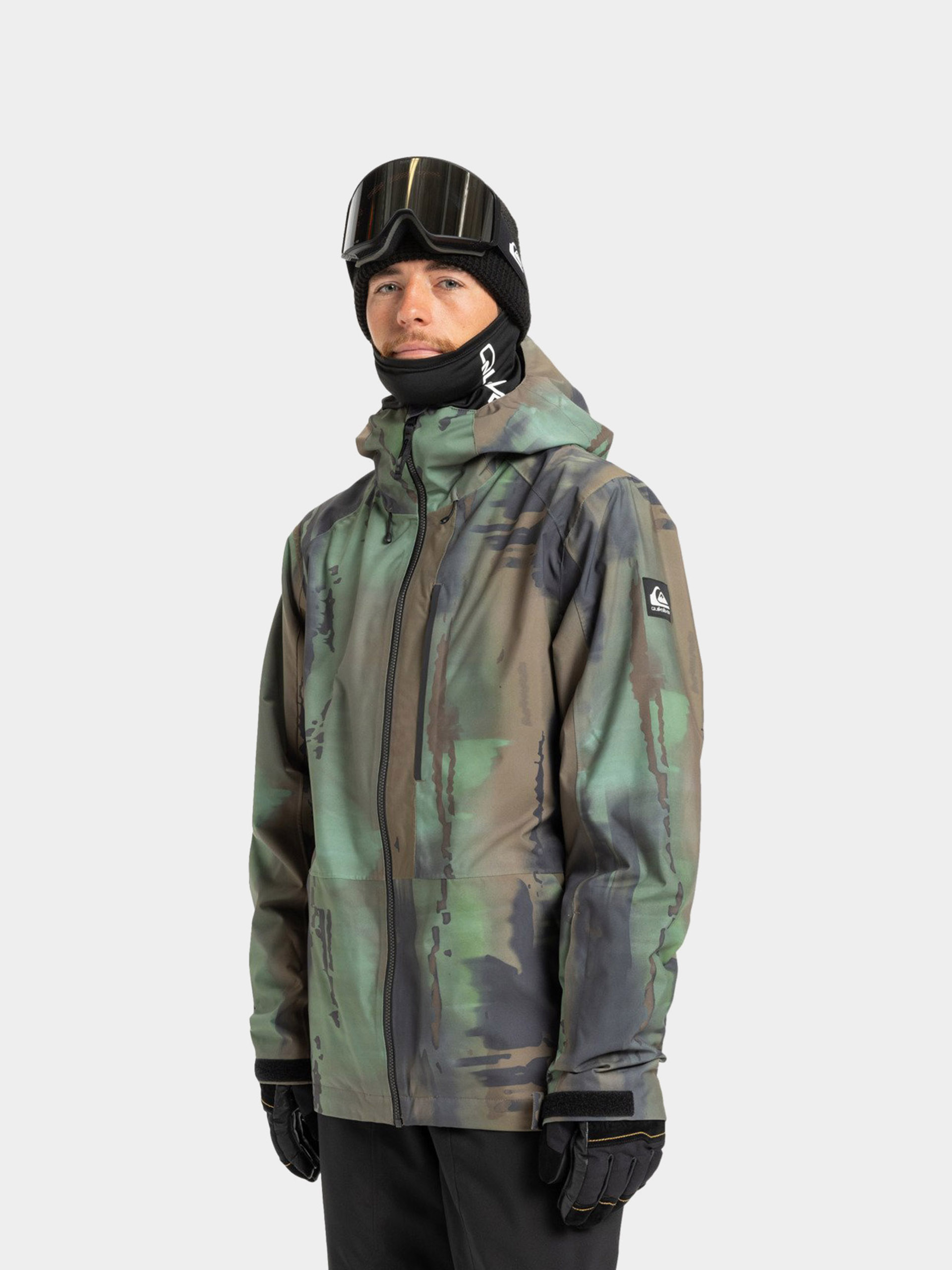 Pánská Snowboardová bunda Quiksilver Muldrow 20K (bloomfade dark ivy)