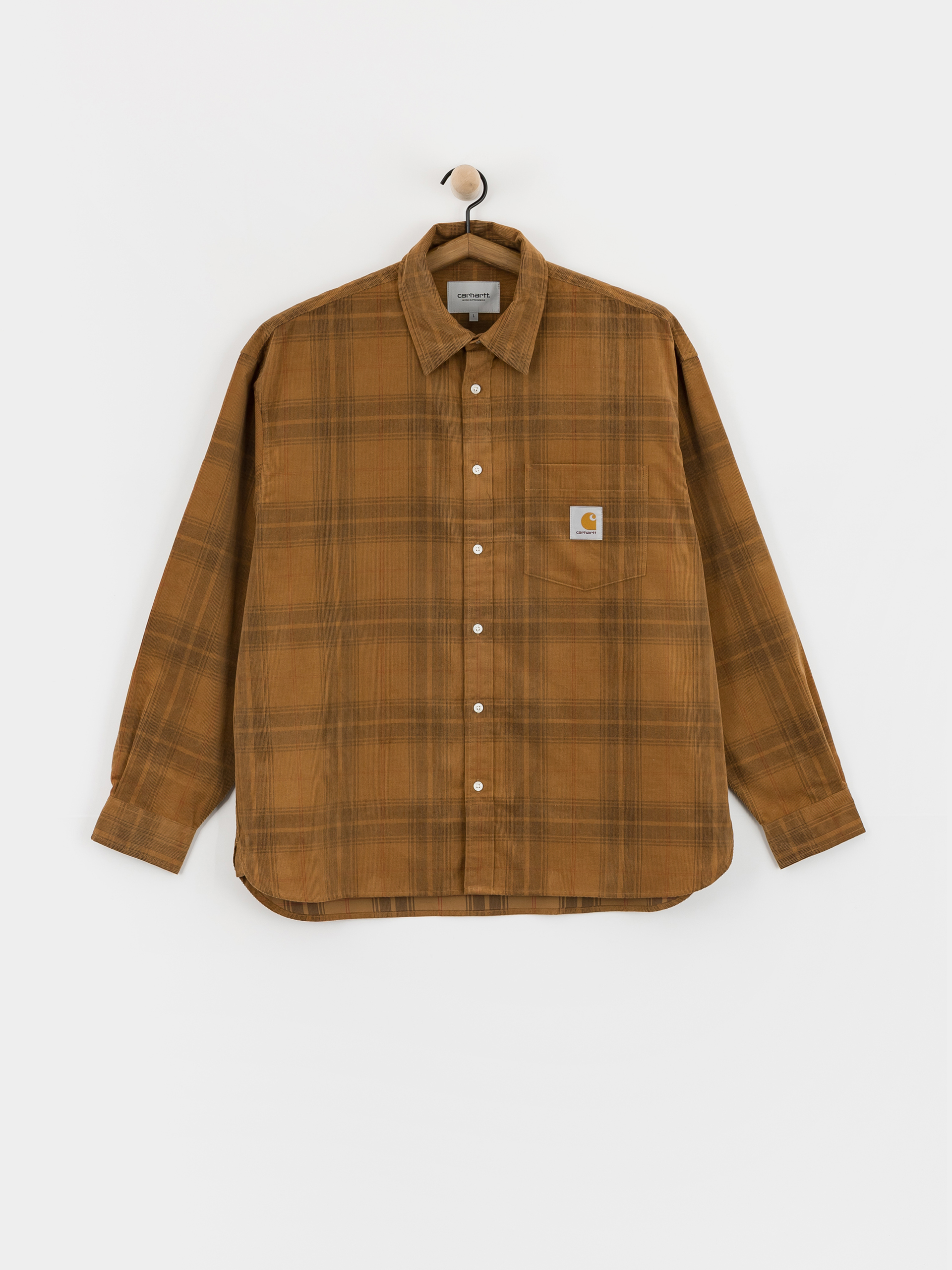 Košile Carhartt WIP Wilber (wilber check/hamilton brown)