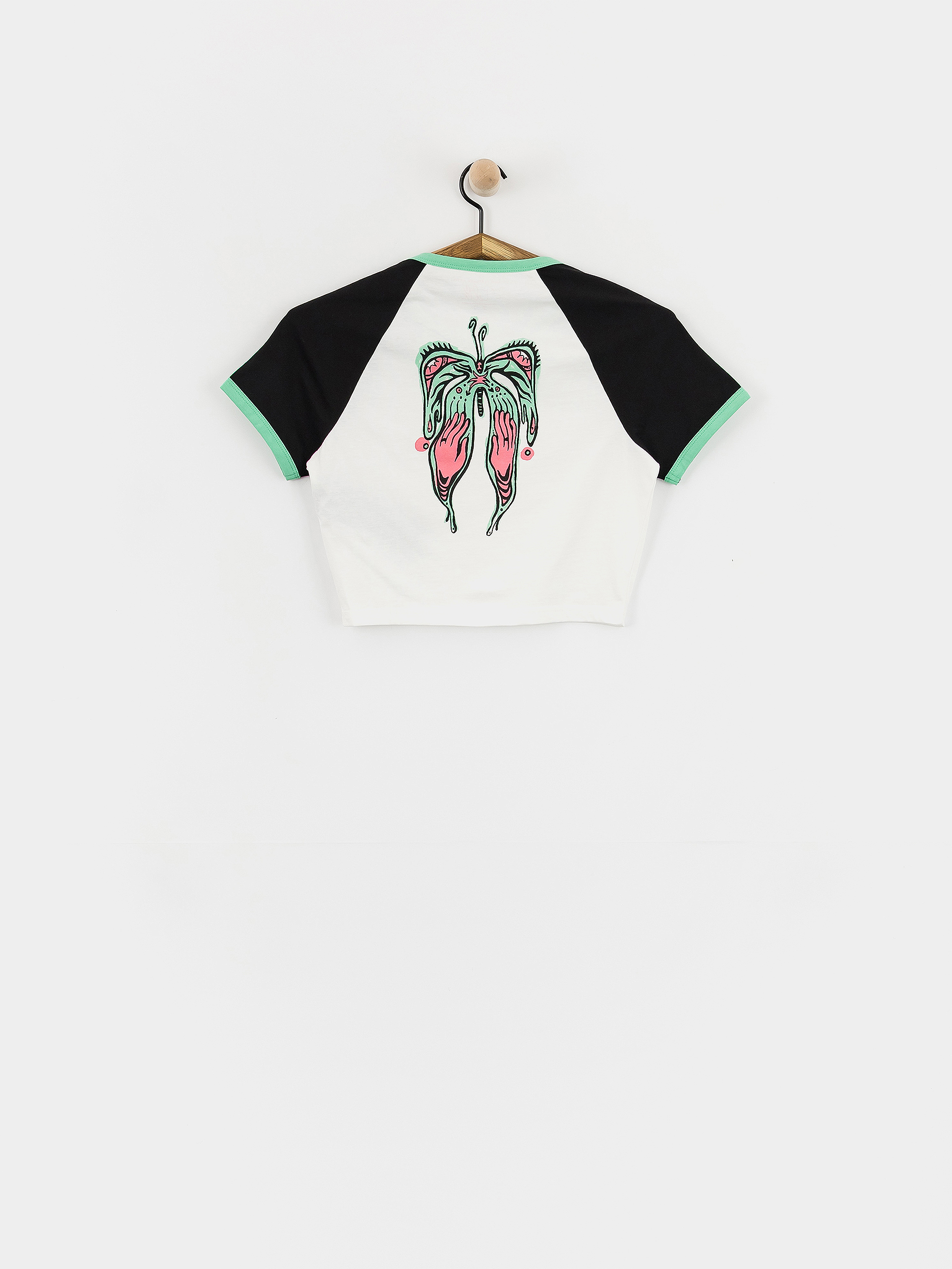 Tričko Volcom Fa Alix 2 Wmn (black white)