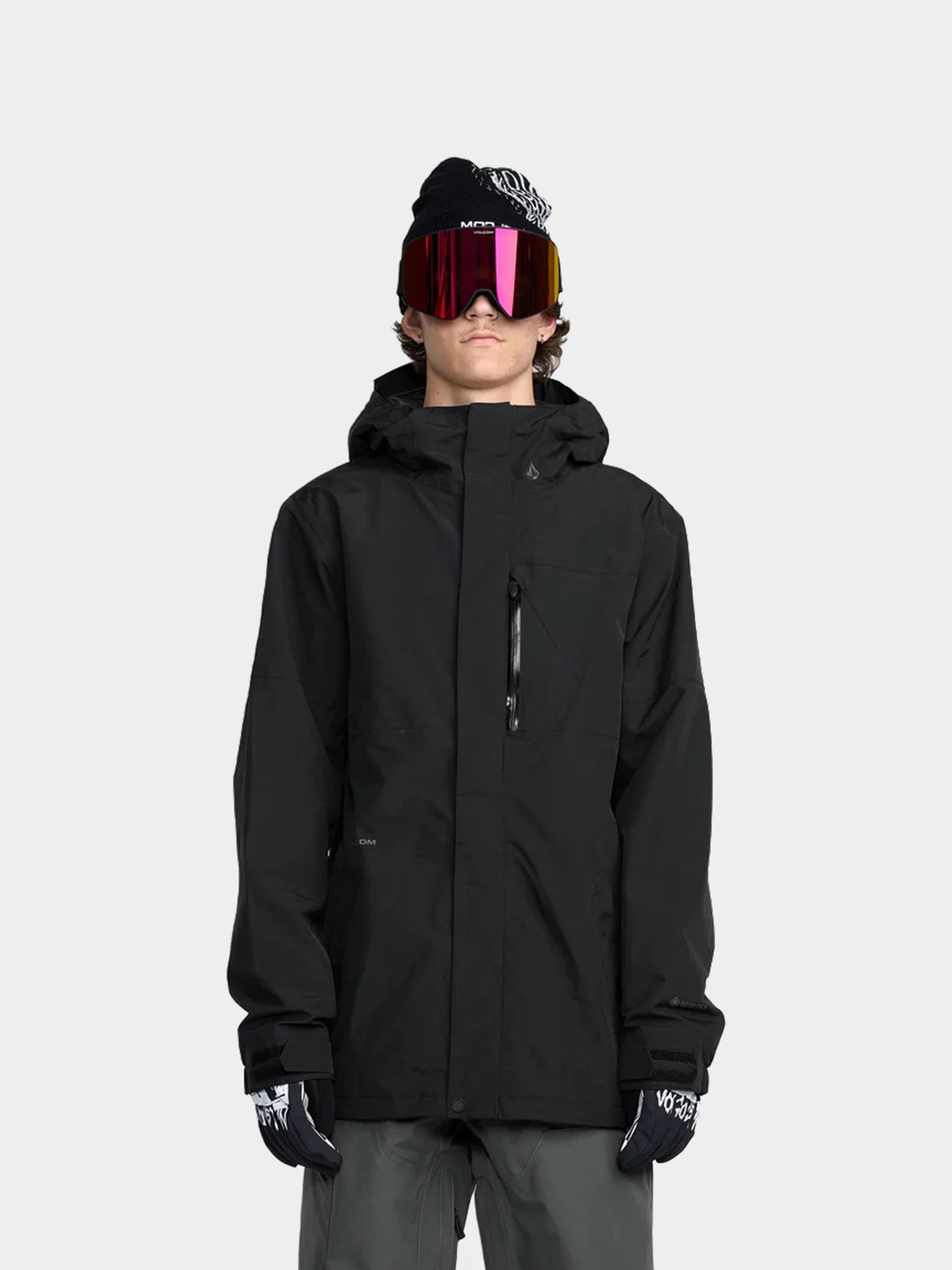 Snowboardová bunda Volcom L Gore Tex (black)