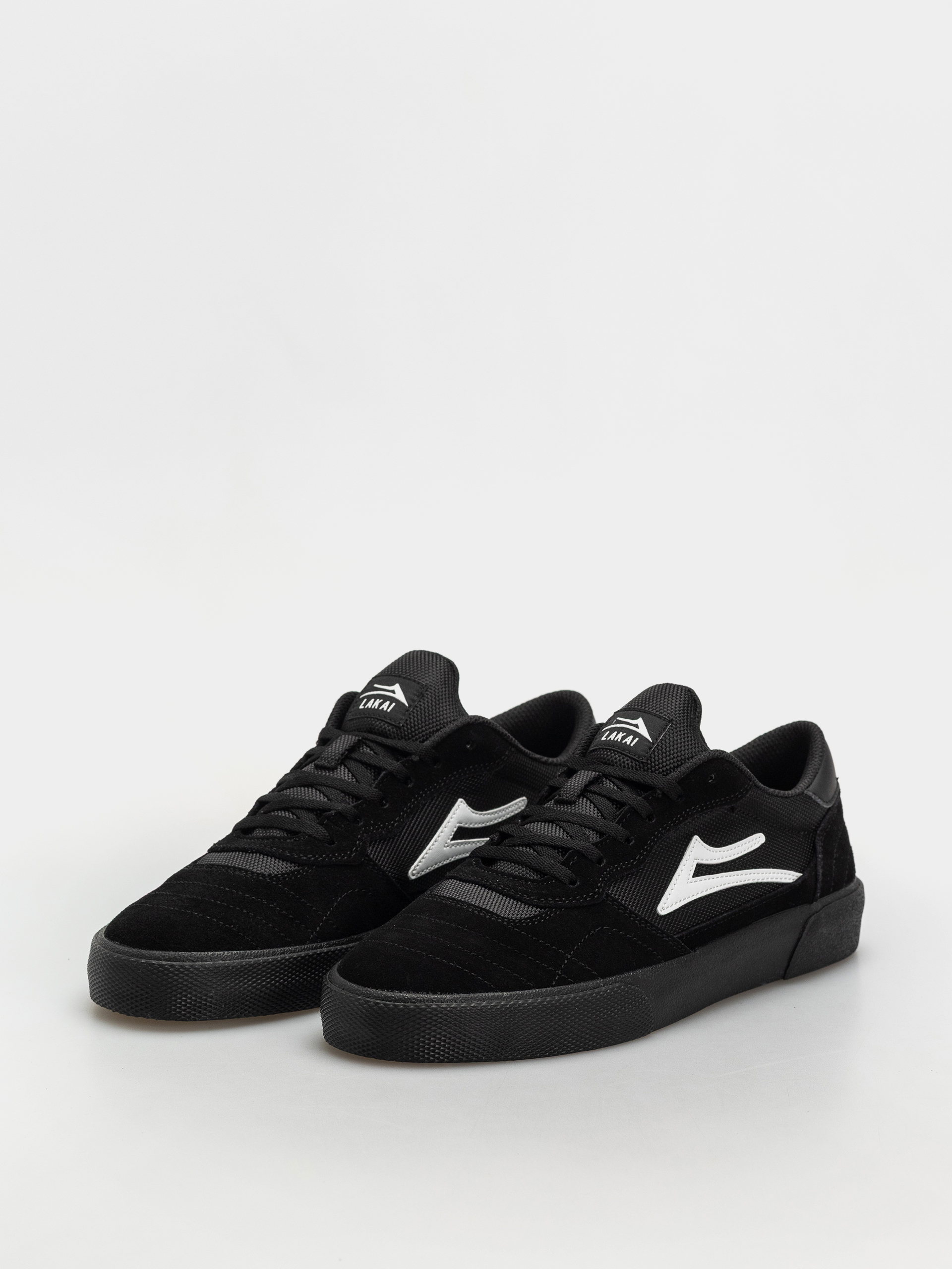 Boty Lakai Cambridge (black/black white suede)