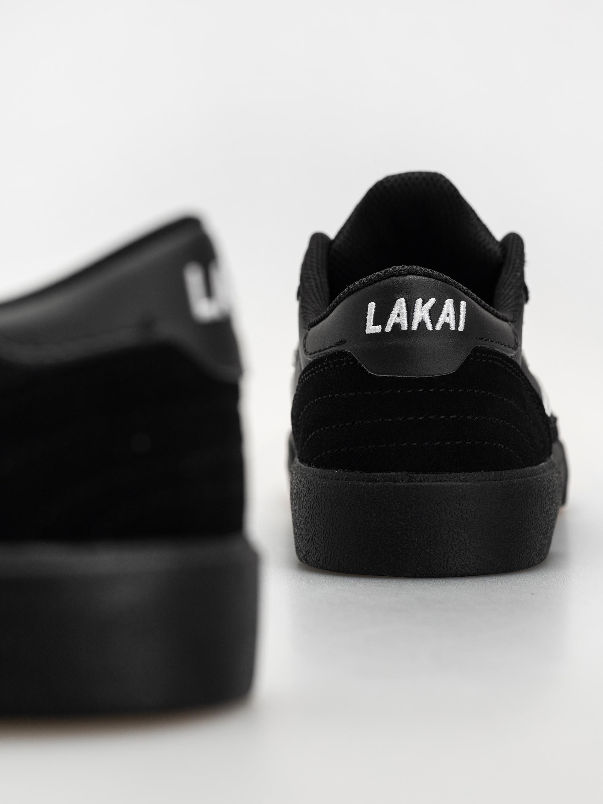 Boty Lakai Cambridge (black/black white suede)