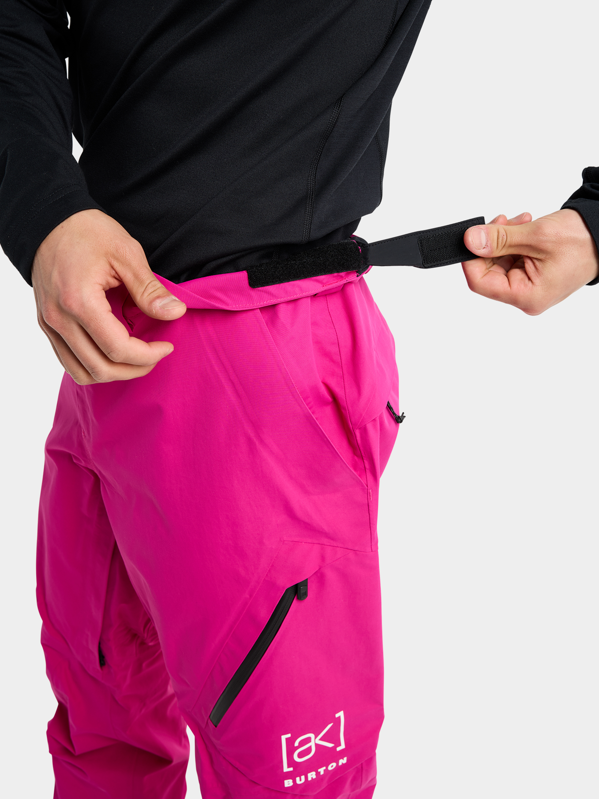 Pánské Snowboardové kalhoty  Burton Ak Gore Tex Cyclic 2L (very berry)