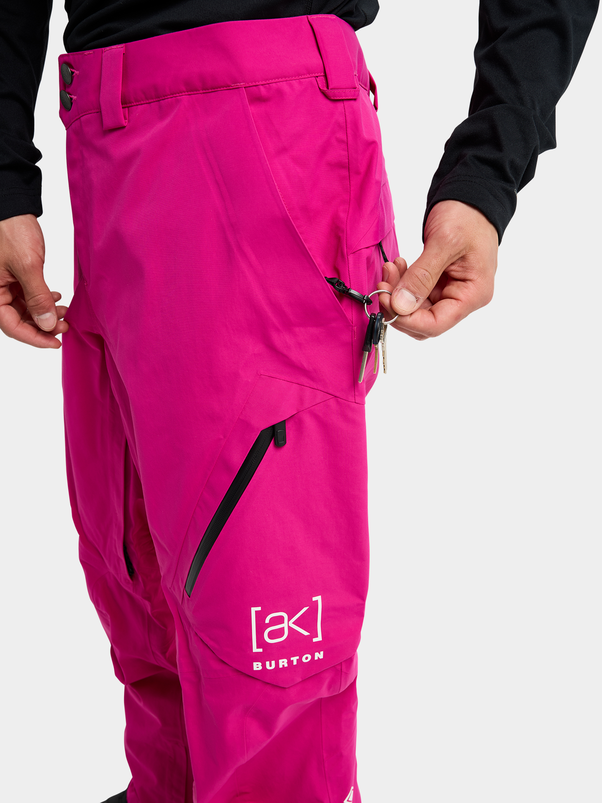 Pánské Snowboardové kalhoty  Burton Ak Gore Tex Cyclic 2L (very berry)