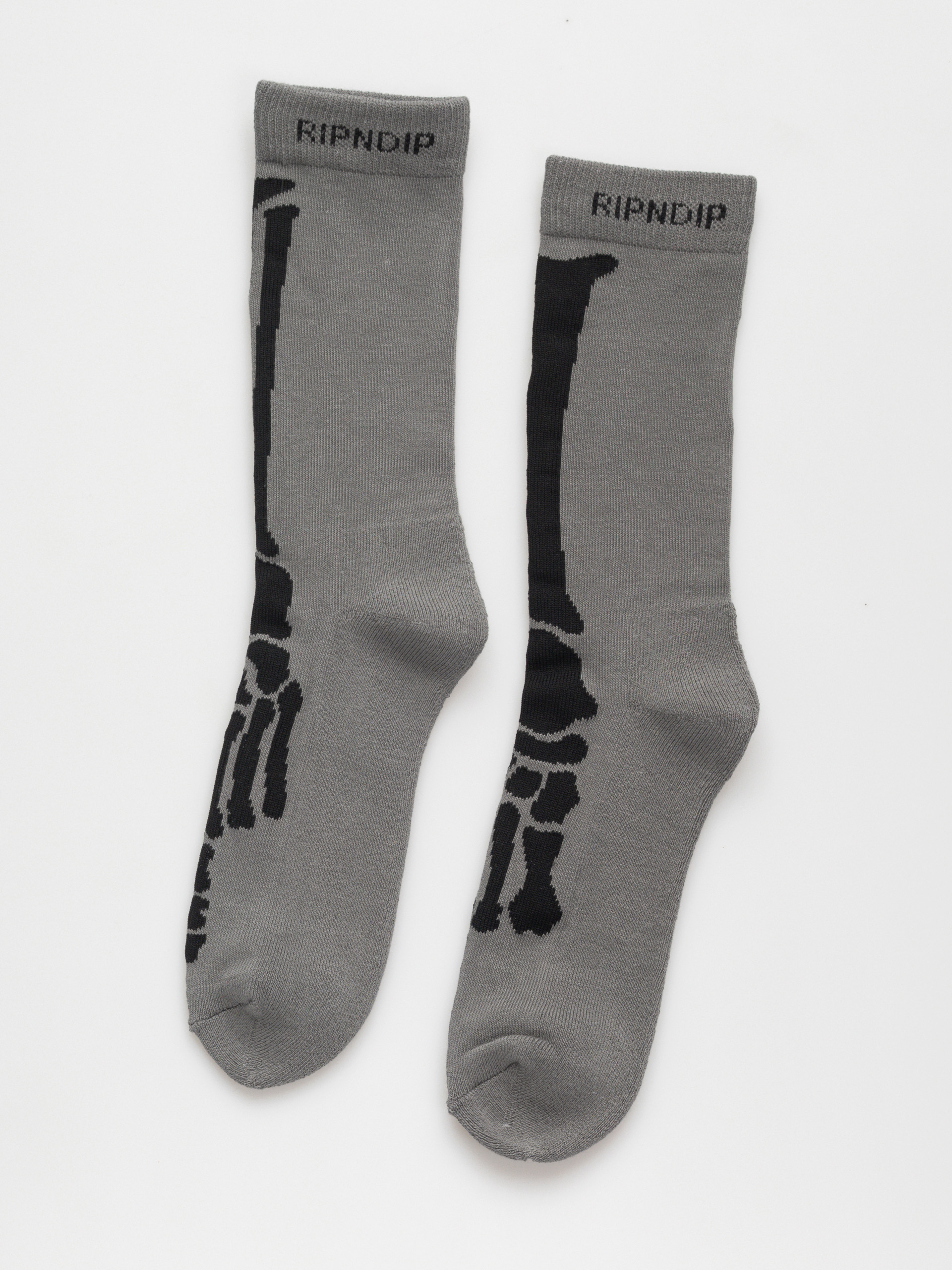 Ponožky RipNDip Skelly Nerm (charcoal)