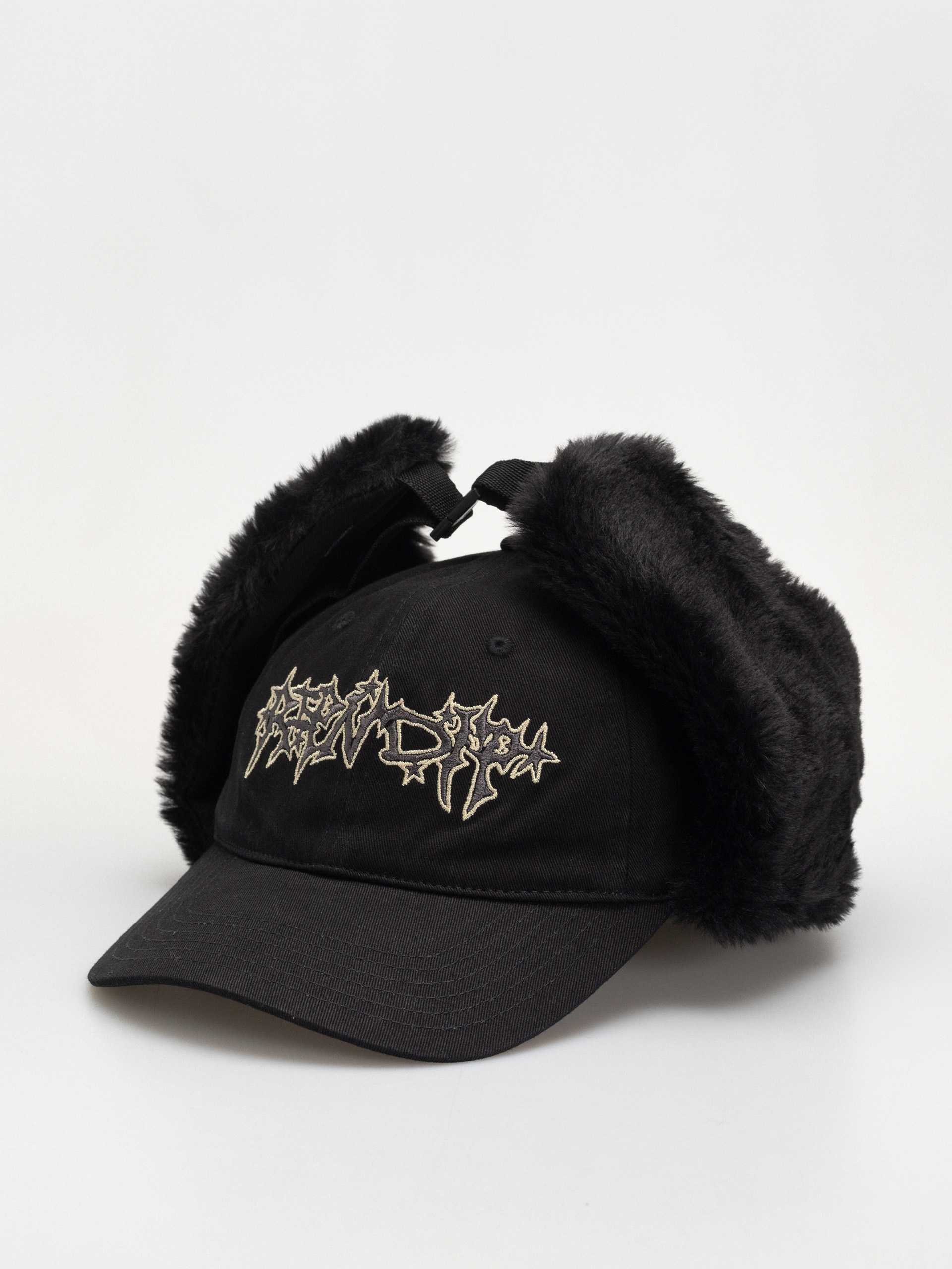 Kšiltovka  RipNDip Luther Trapper (black)