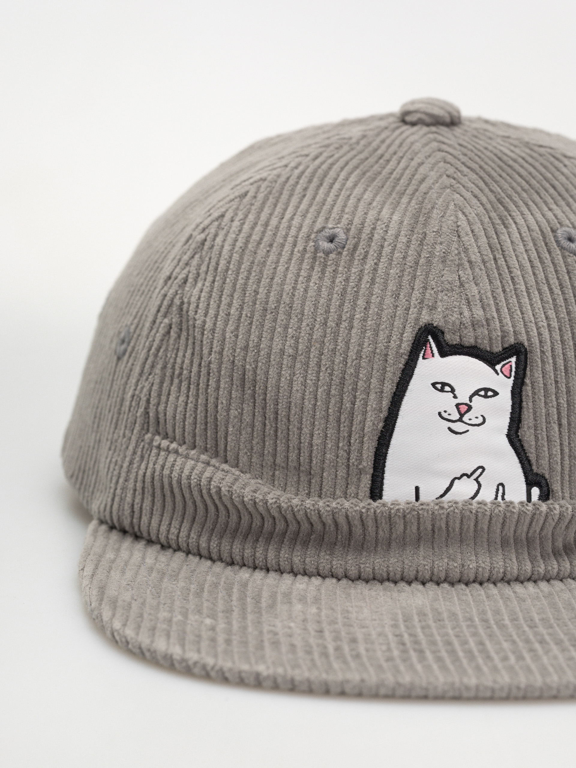 Kšiltovka  RipNDip Lord Nermal Corduroy Snapback (charcoal)