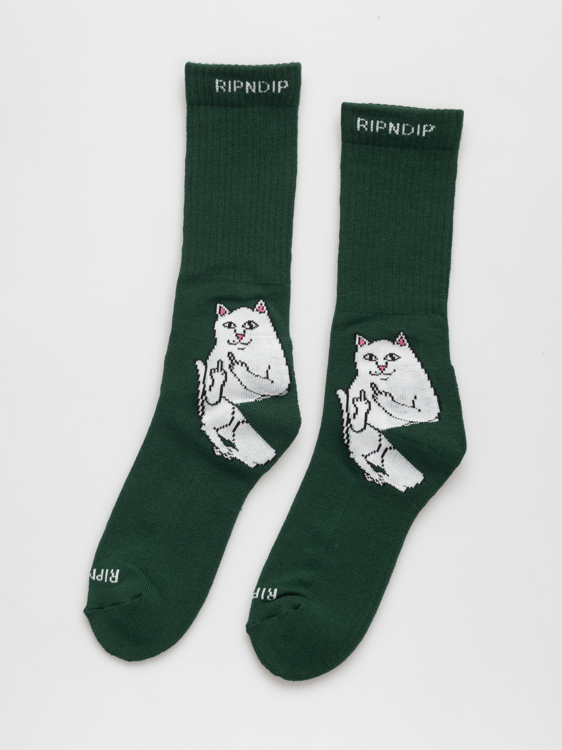 Ponožky RipNDip Lord Nermal (hunter green)