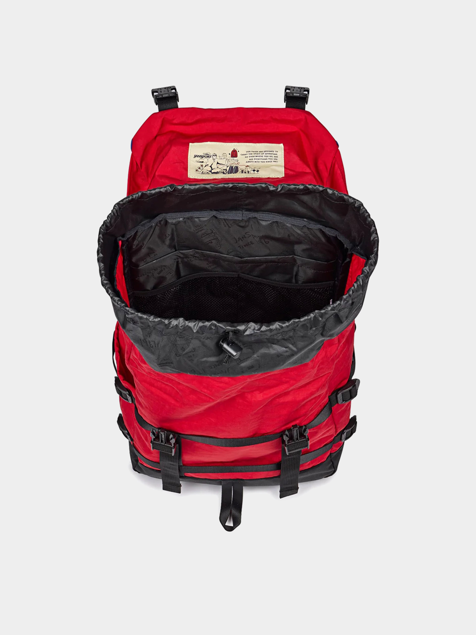 Batoh JanSport Skip (red tape)