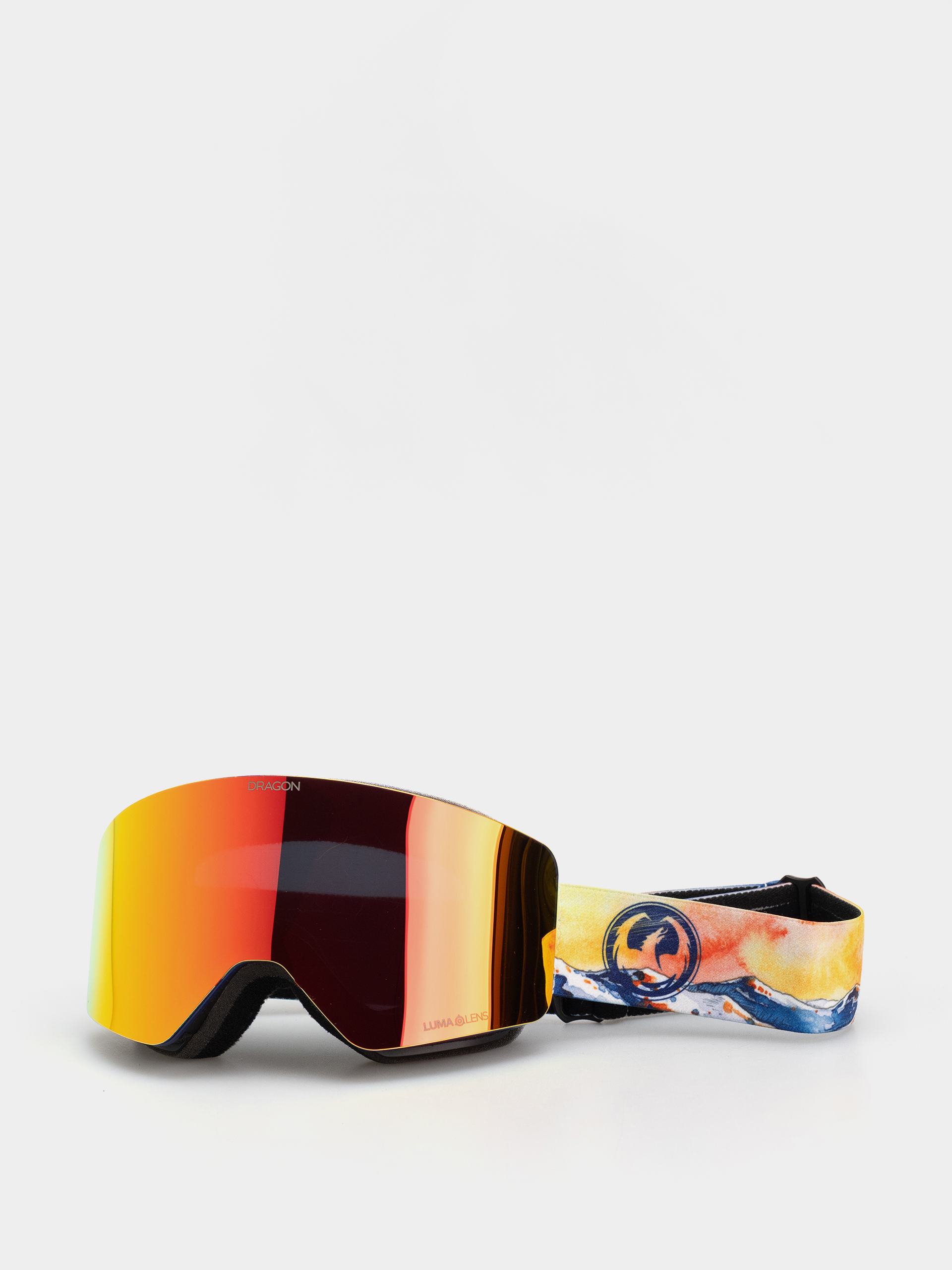 Bru00fdle na snowboard Dragon R1 OTG (powcollab25/lumalens red ion+lumalens flash blue)