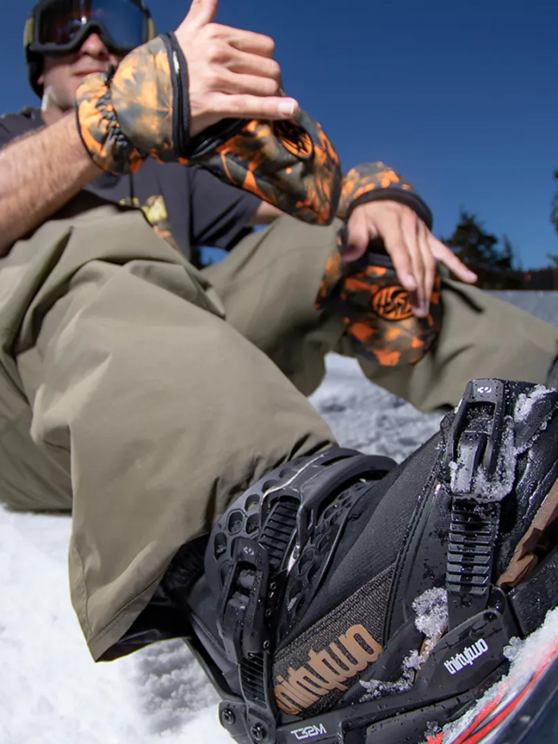 Snowboardové vázání ThirtyTwo T32M Fase (green)